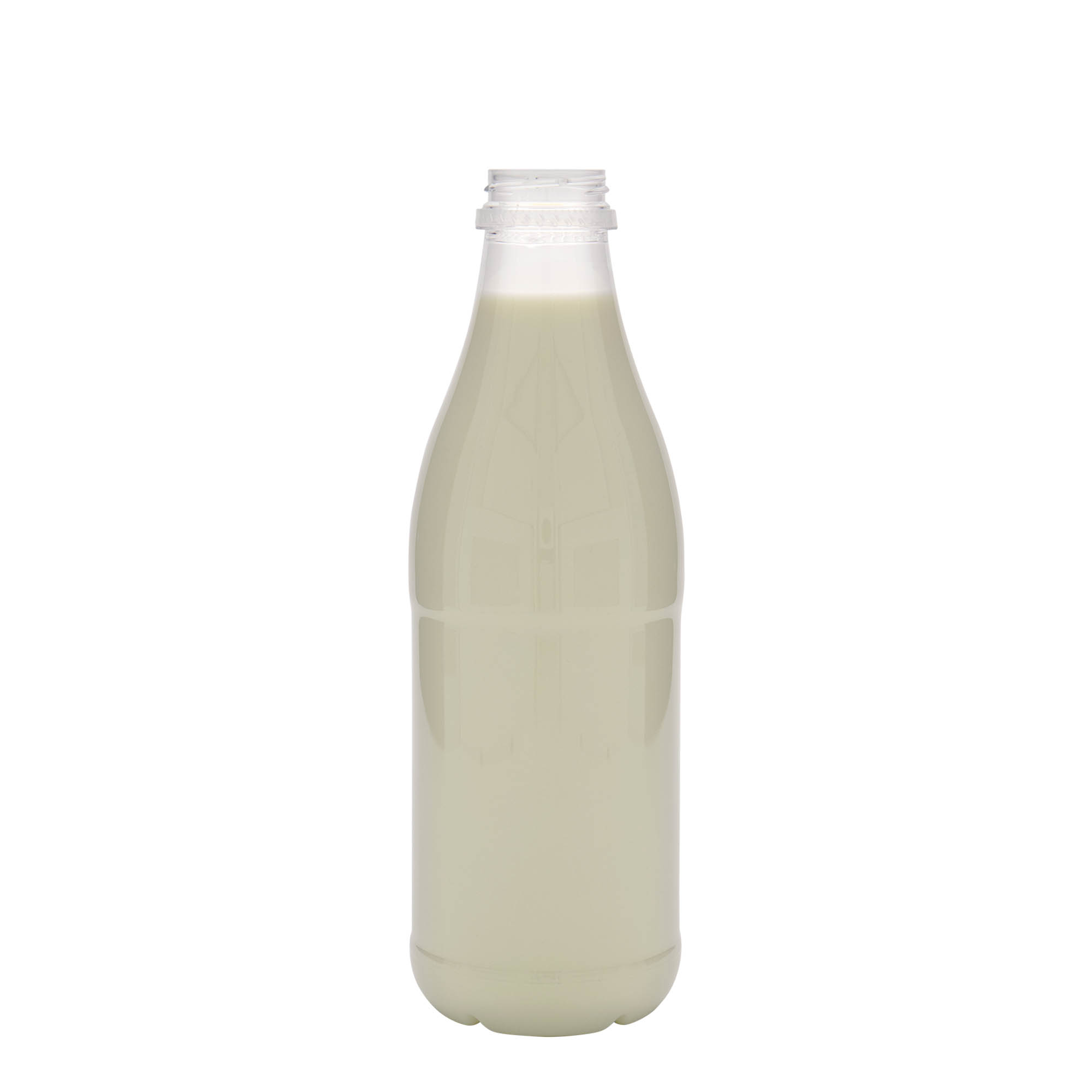 1.000 ml shishe PET 'Qumësht dhe Lëng', plastikë, hapje: 38 mm