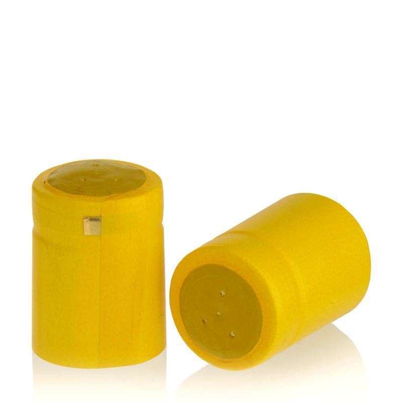 Kapak tkurrës 32x41, plastikë PVC, e verdhë Kapak tkurrës 32x41, plastikë PVC, e verdhë