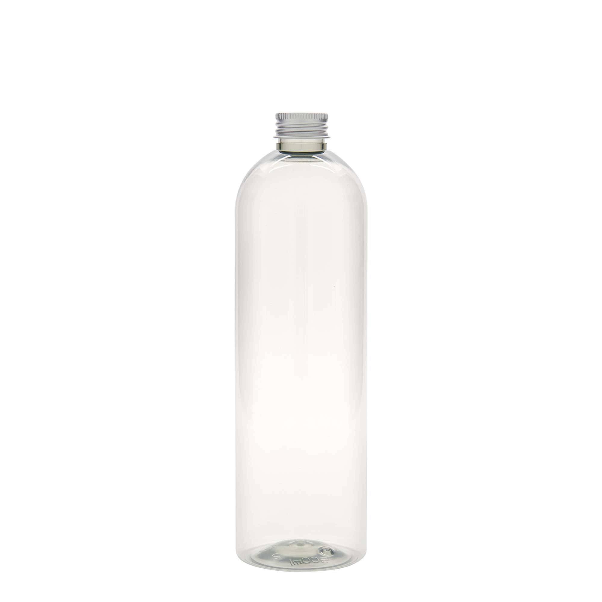 Shishe plastike e riciklueshme 500 ml 'Pegasus', PCR, hapje: 24/410