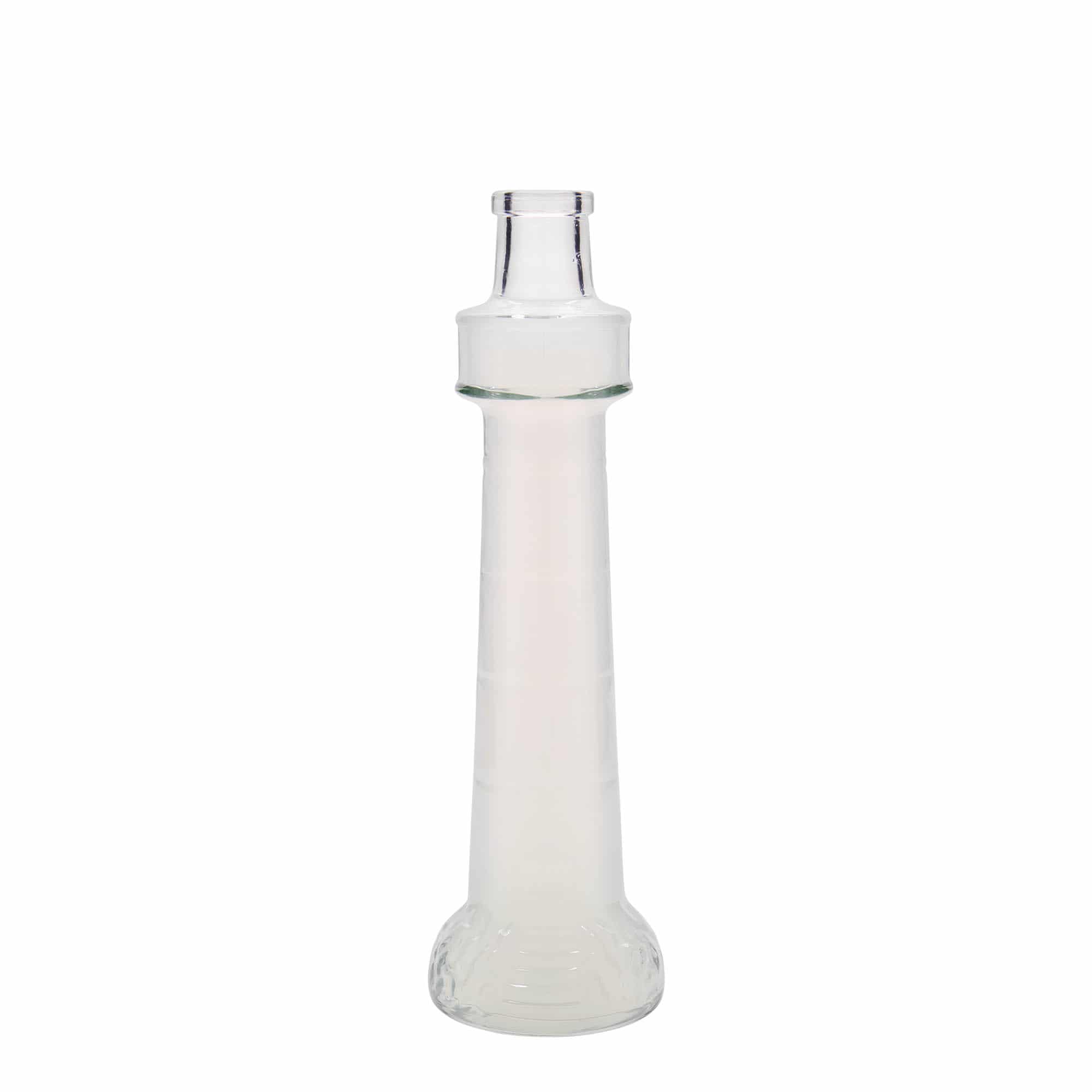 Shishe qelqi 200 ml 'Leuchtturm', gojë: korek