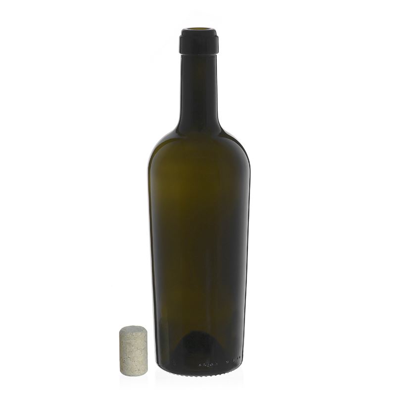750 ml shishe vere 'Imperiale', jeshile antike, goja: kork 750 ml shishe vere 'Imperiale', jeshile antike, goja: kork