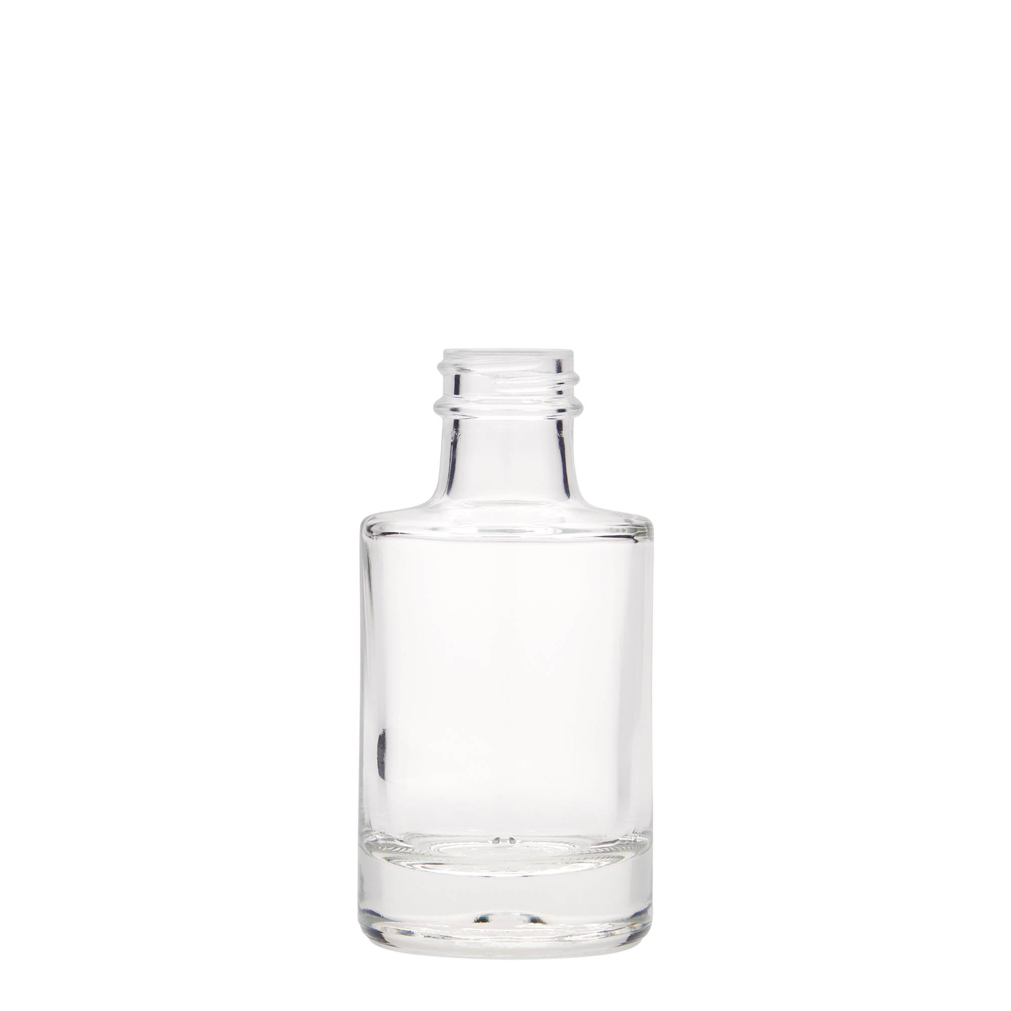 Shishe qelqi 100 ml 'Aventura', gojë: GPI 28 Shishe qelqi 100 ml 'Aventura', gojë: GPI 28