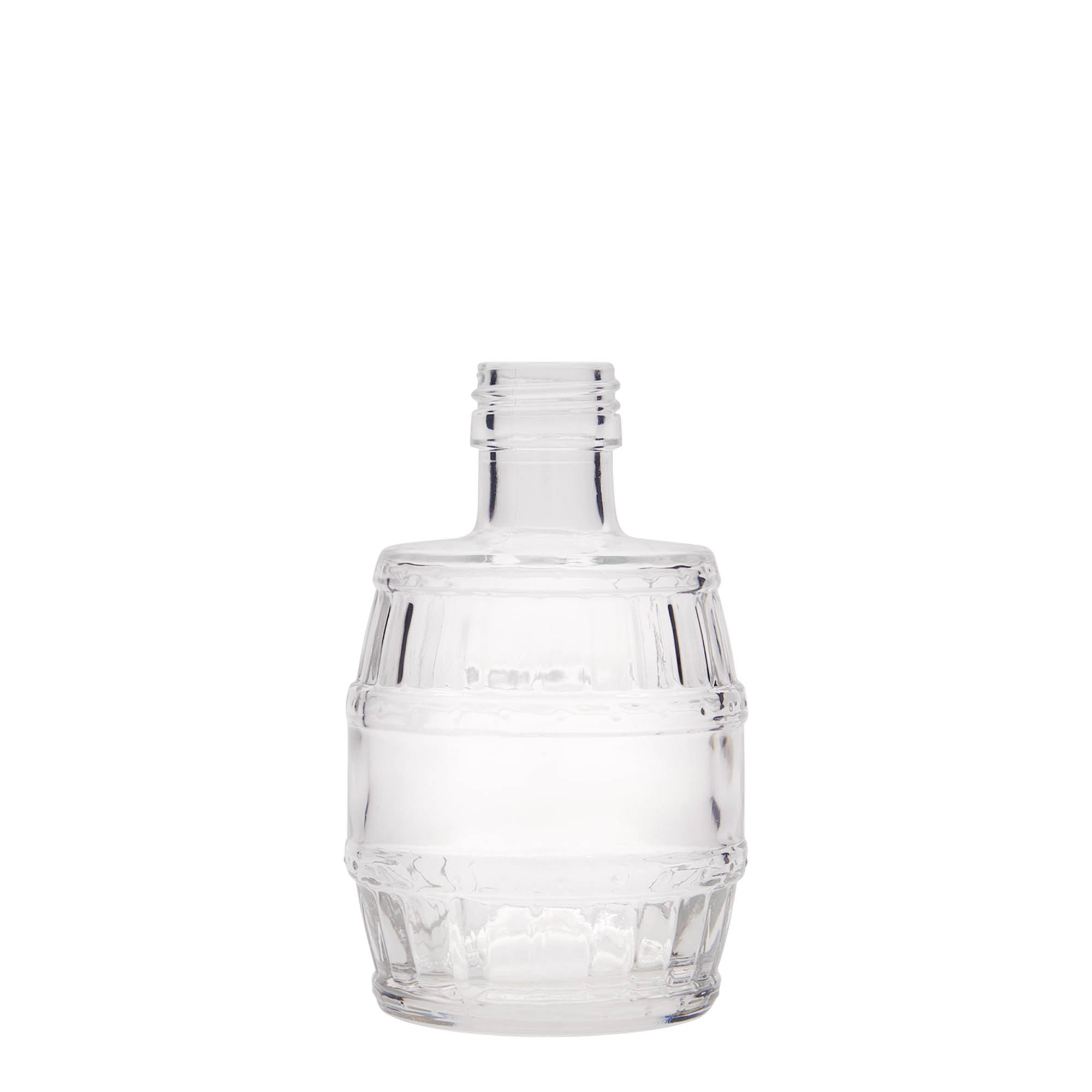 200 ml shishe qelqi 'Fass', hapja: PP 28