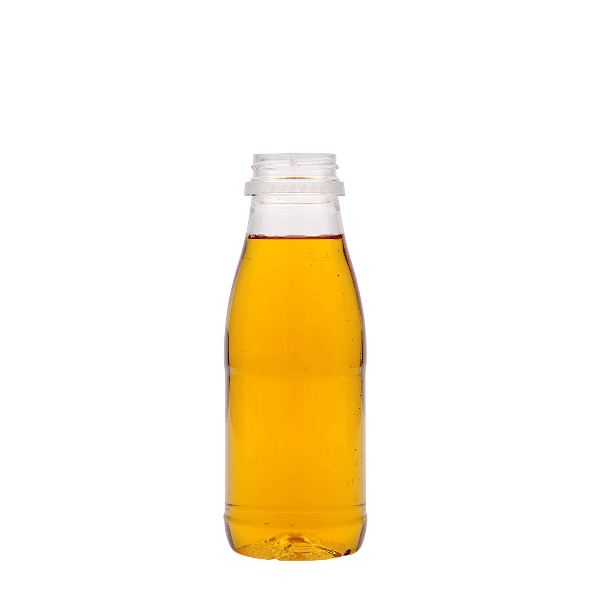 330 ml shishe PET 'Qumësht dhe Lëng', plastikë, hapje: 38 mm