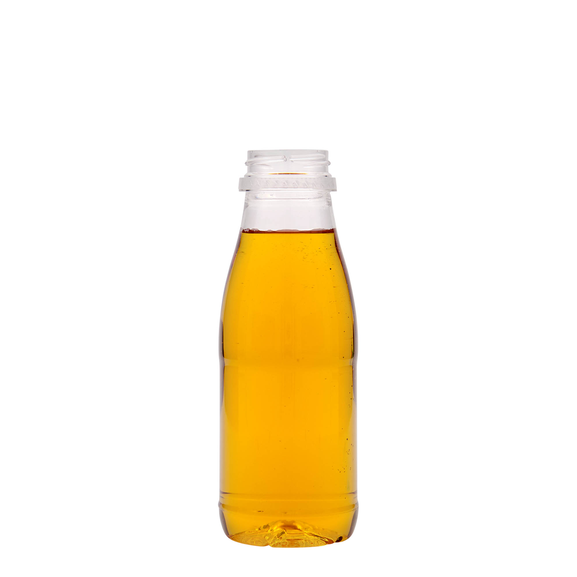 330 ml shishe PET 'Qumësht dhe Lëng', plastikë, hapje: 38 mm