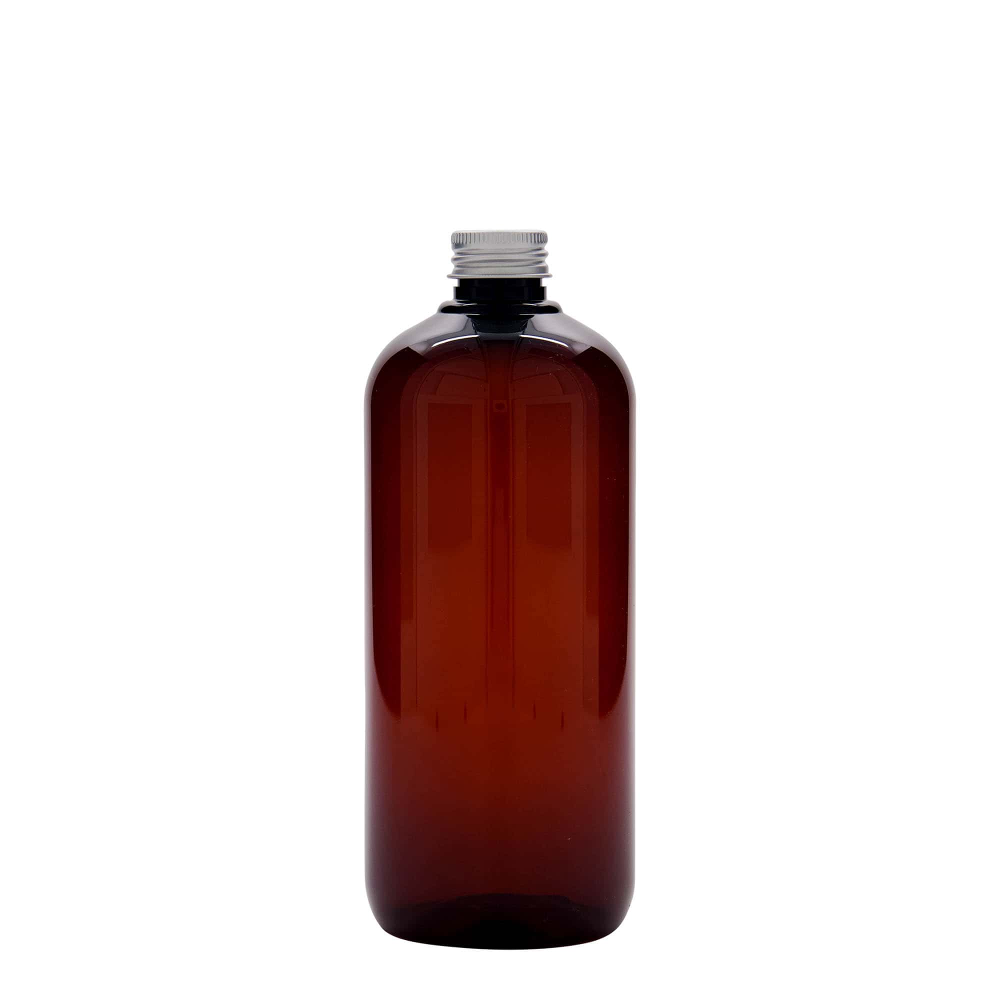 Shishe plastike e riciklueshme 500 ml 'Victor's Best', PCR, kafe, goja: 24/410