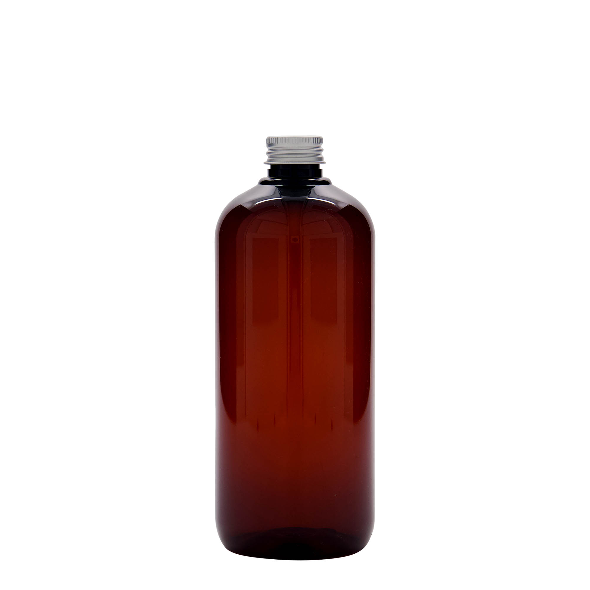 Shishe plastike e riciklueshme 500 ml 'Victor's Best', PCR, kafe, goja: 24/410 Shishe plastike e riciklueshme 500 ml 'Victor's Best', PCR, kafe, goja: 24/410