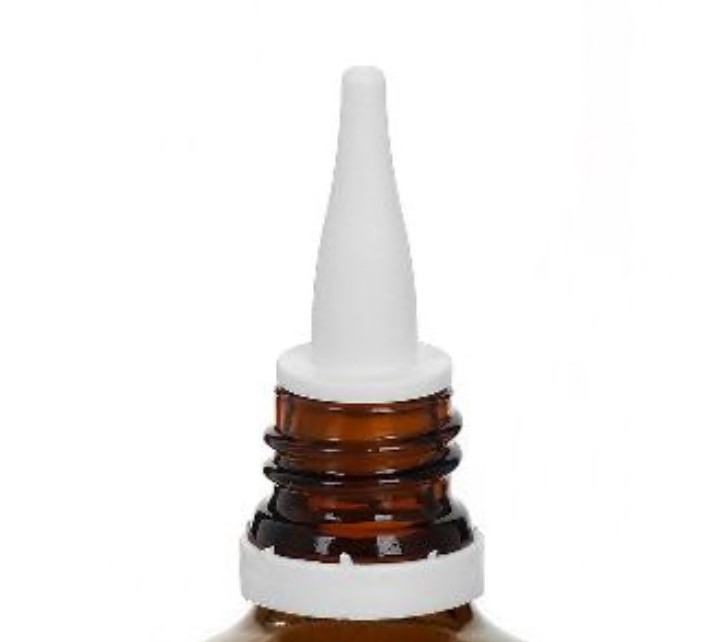 Kapak me vidë me aplikator, plastik PE, i bardhë, për gojëz: DIN 18 Kapak me vidë me aplikator, plastik PE, i bardhë, për gojëz: DIN 18