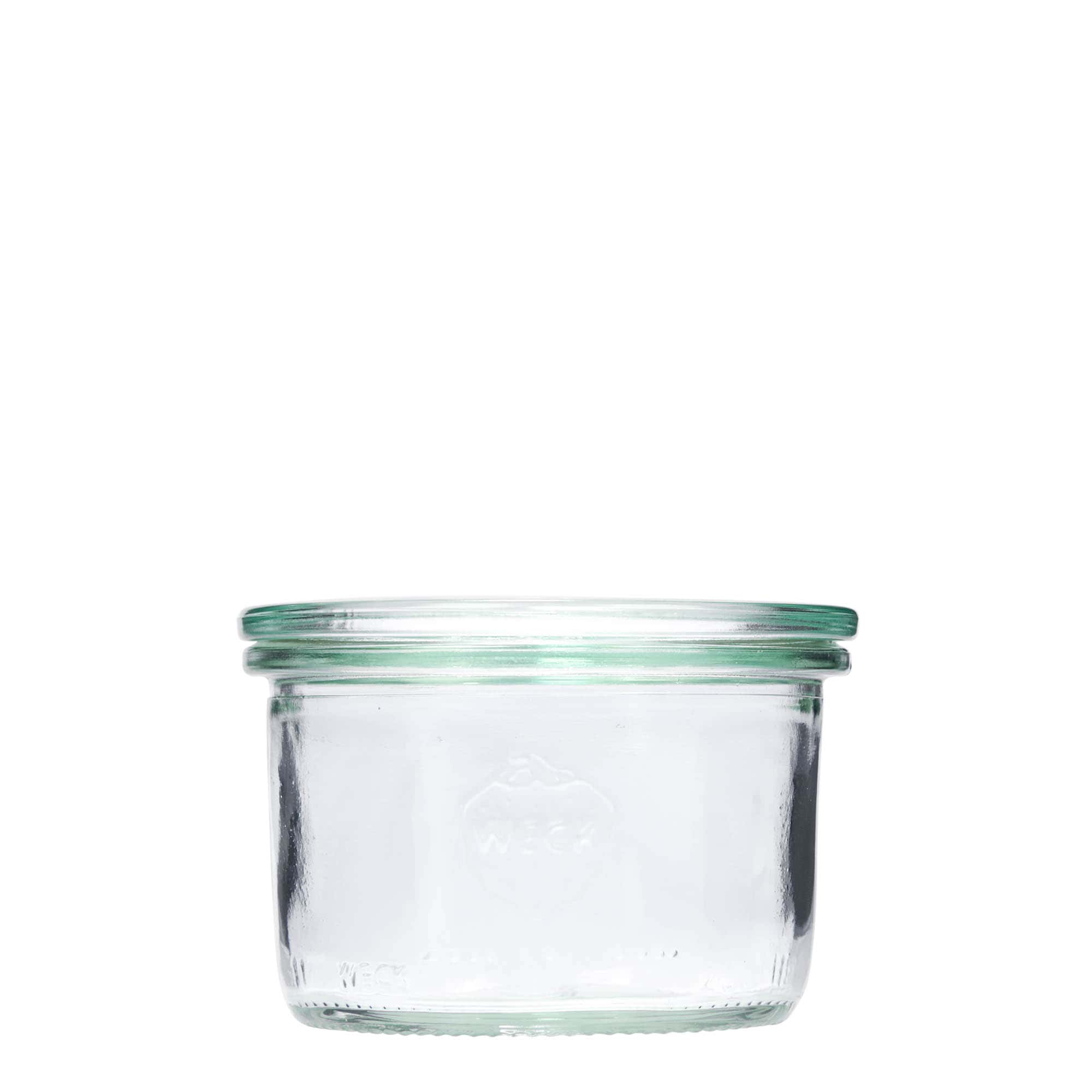 200 ml WECK-çelës shishe, Hapur: Skaj i rrumbullakët