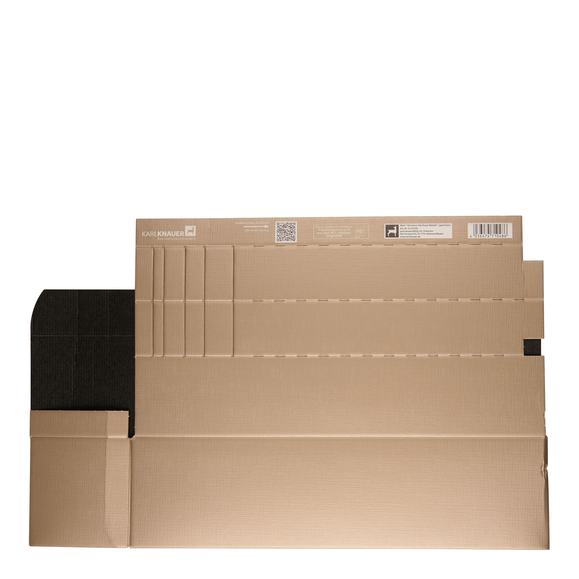 Kutia e dhuratës 'Metalike', drejtkëndëshe, karton, shampanjë Kutia e dhuratës 'Metalike', drejtkëndëshe, karton, shampanjë