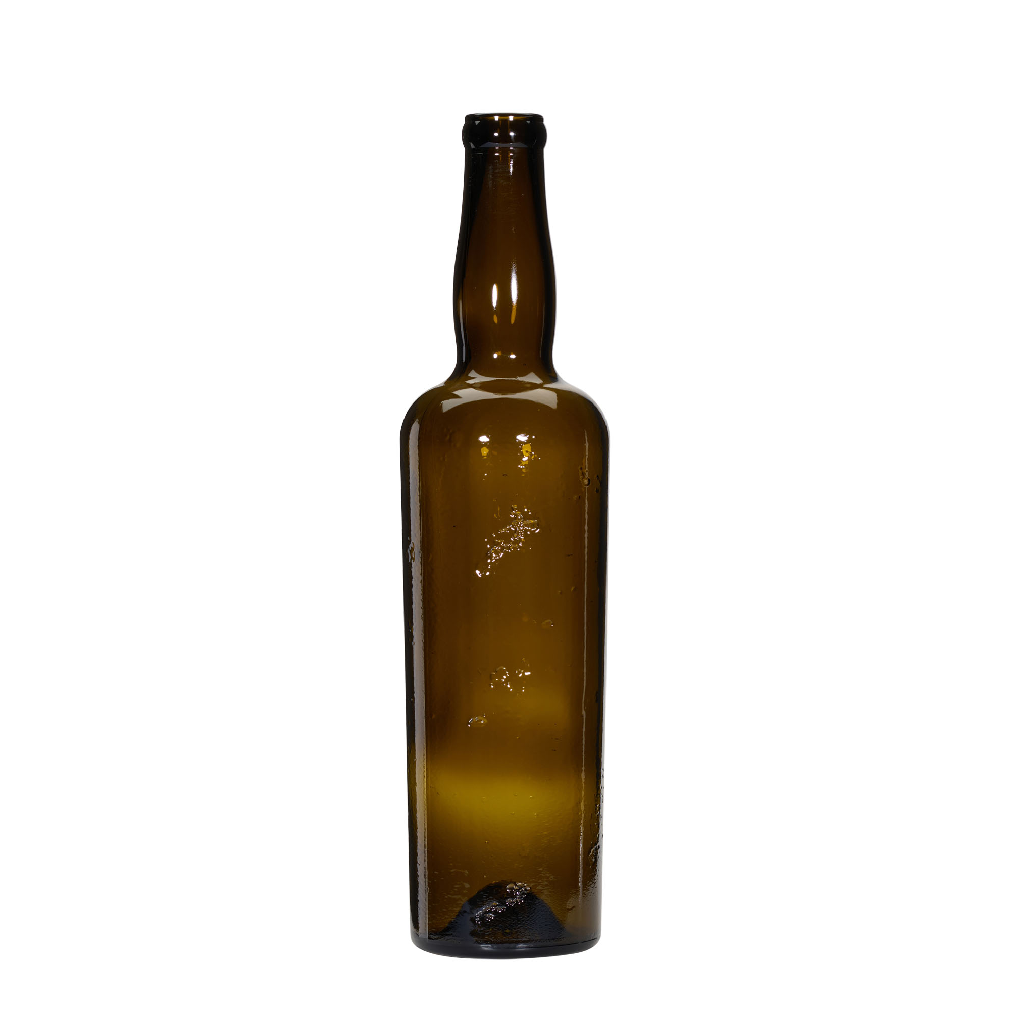 750 ml shishe qelqi e punuar me dorë 'Siroco', kafe, goja: kork 750 ml shishe qelqi e punuar me dorë 'Siroco', kafe, goja: kork