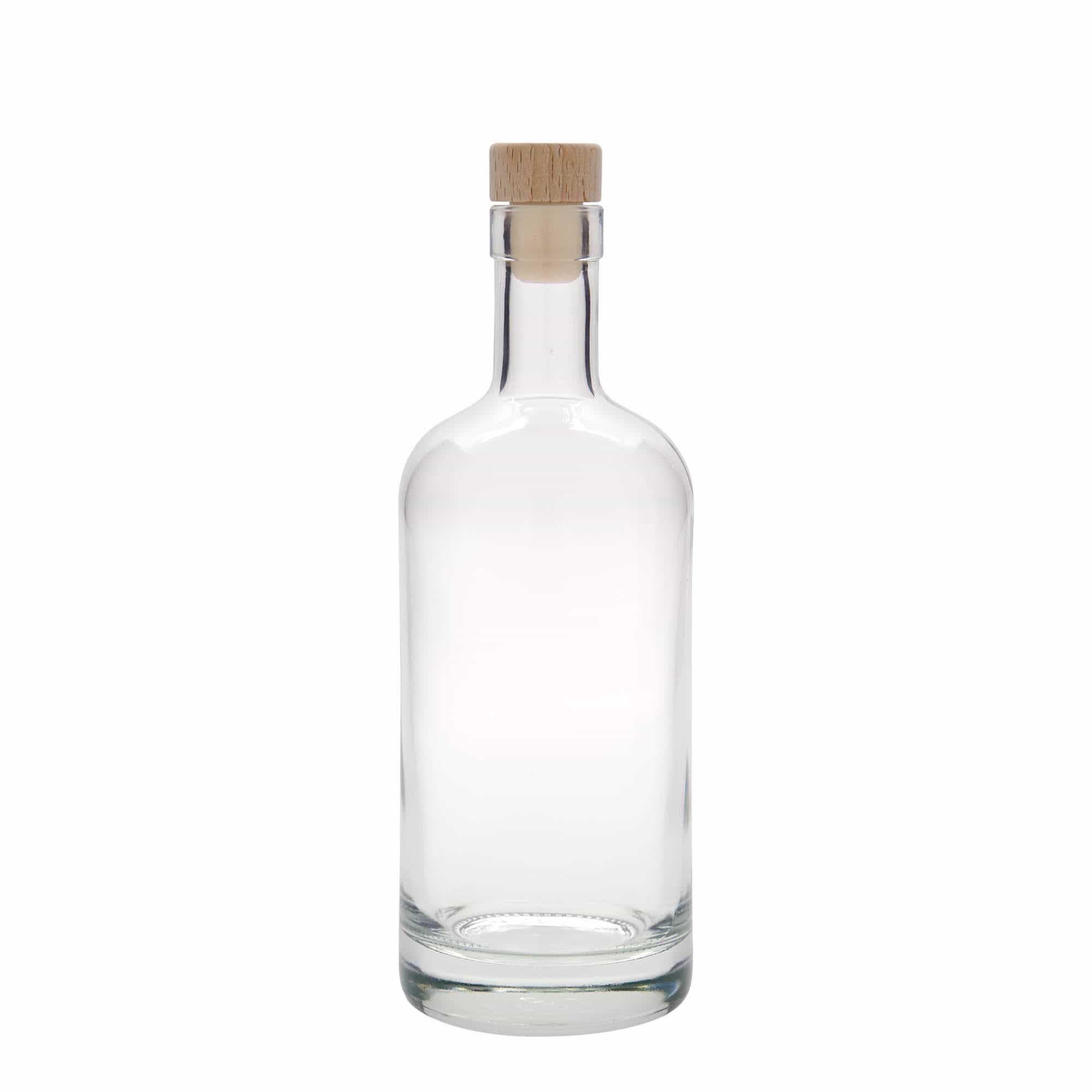 Shishe qelqi 500 ml 'Linea Uno', hapja: korek