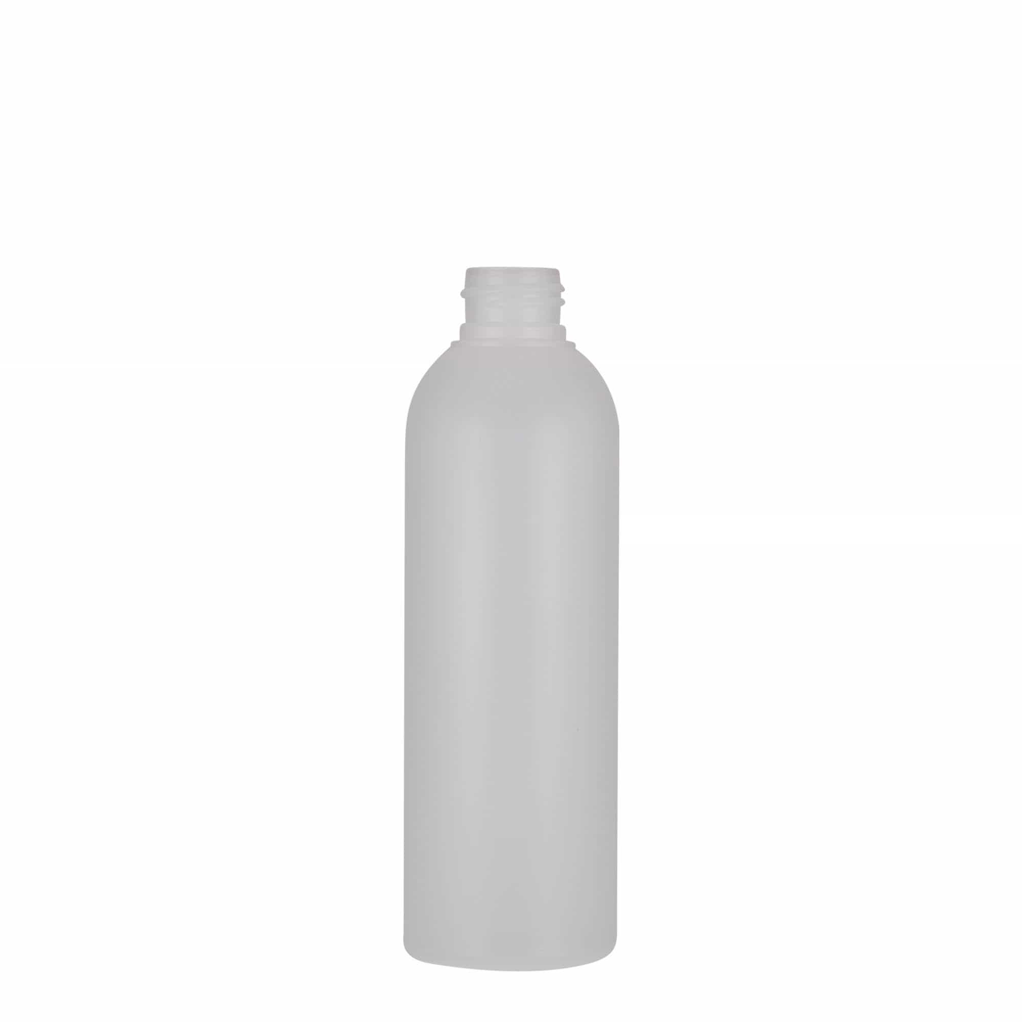 200 ml shishe plastike 'Tuffy', HDPE, natyrale, qafë: 24/410 200 ml shishe plastike 'Tuffy', HDPE, natyrale, qafë: 24/410