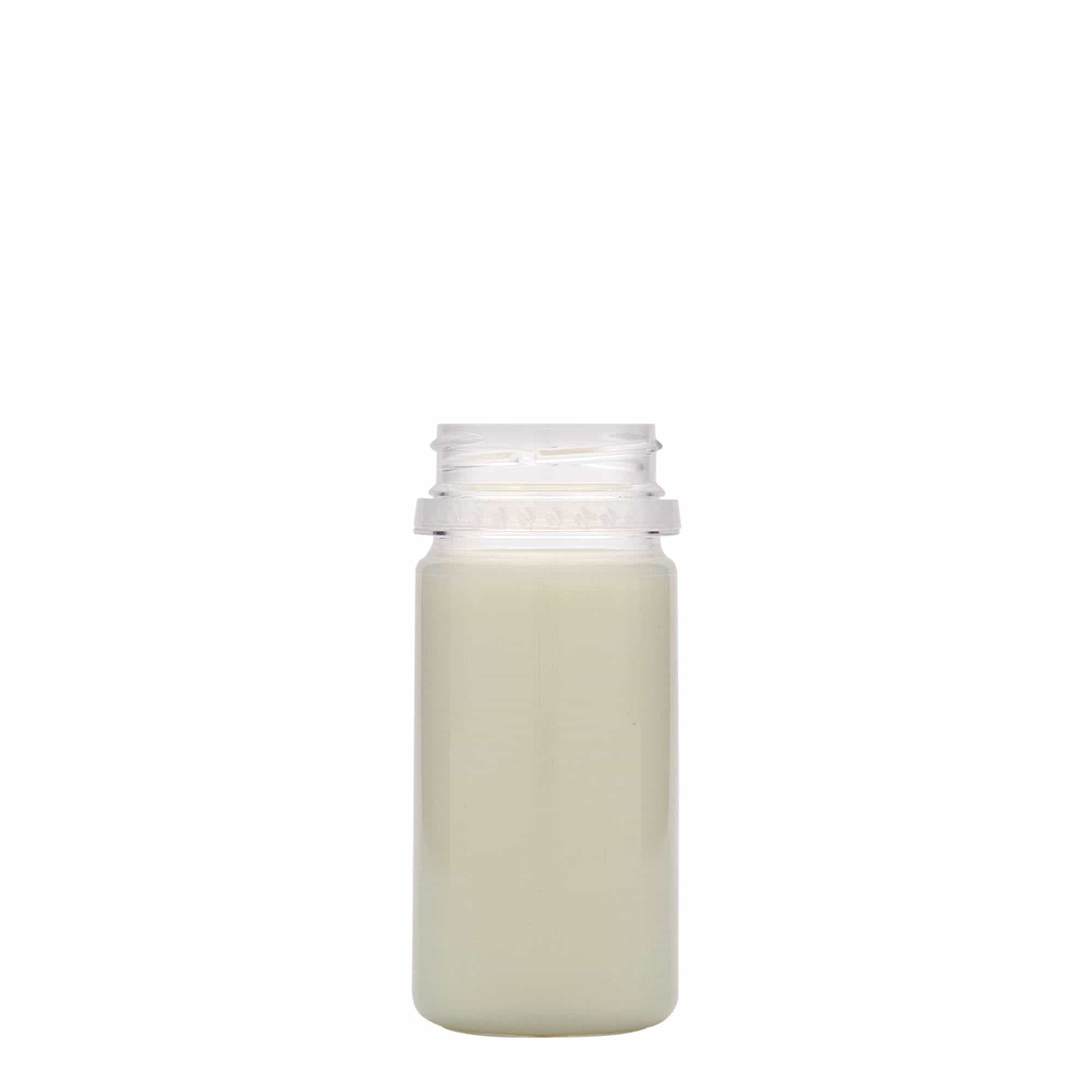 Shishe PET 100 ml 'Everytime', plastikë, hapje: 38 mm