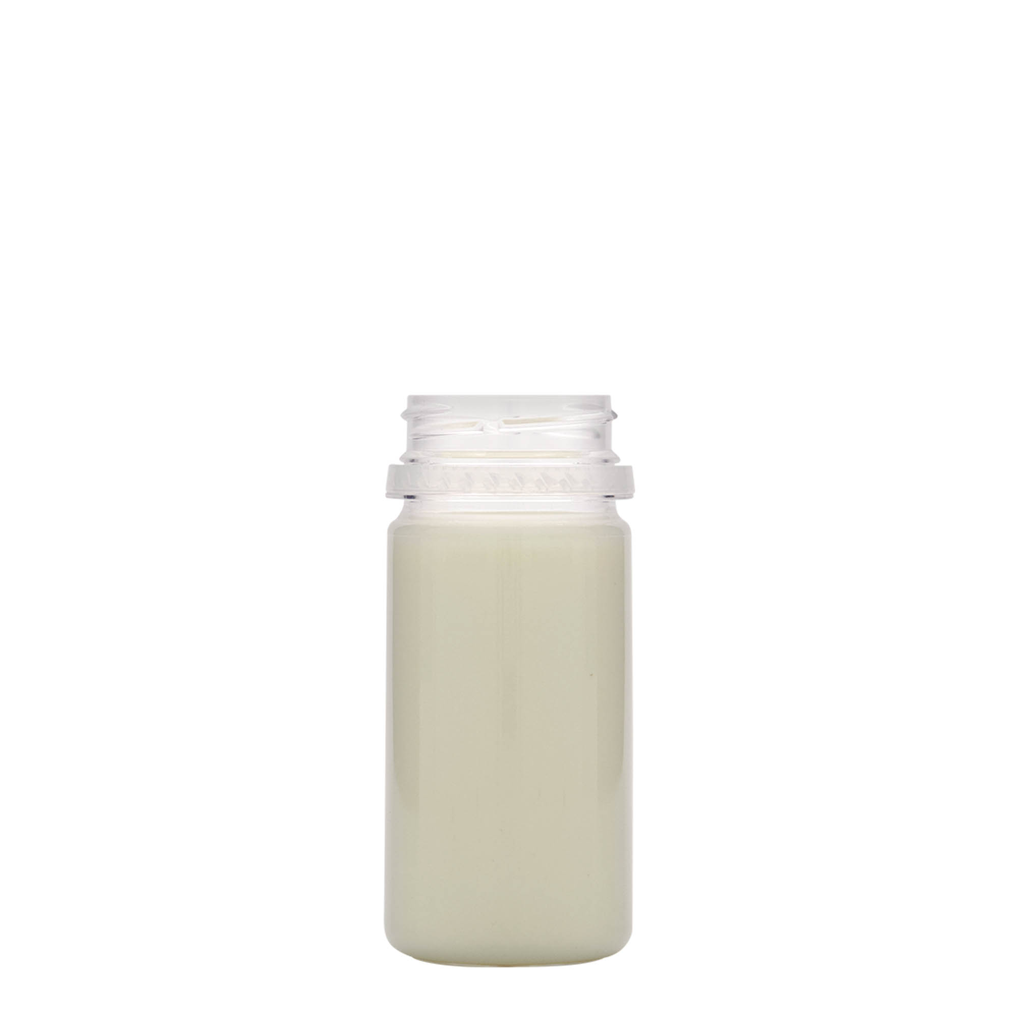 Shishe PET 100 ml 'Everytime', plastikë, hapje: 38 mm