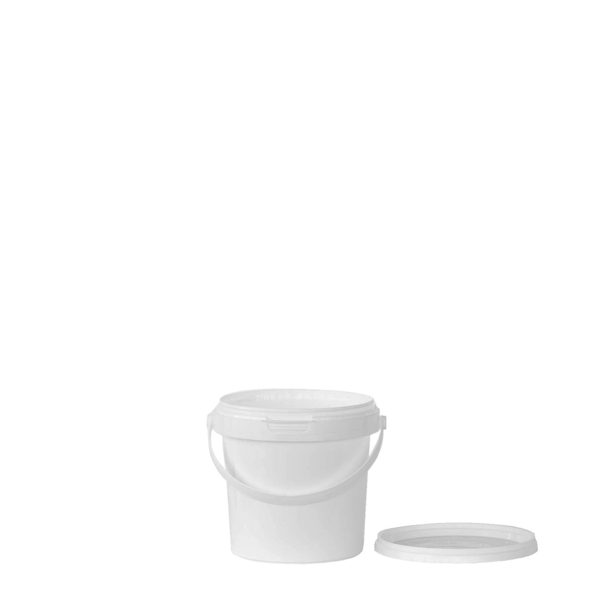 0,6 l kovë, plastikë PP, e bardhë 0,6 l kovë, plastikë PP, e bardhë