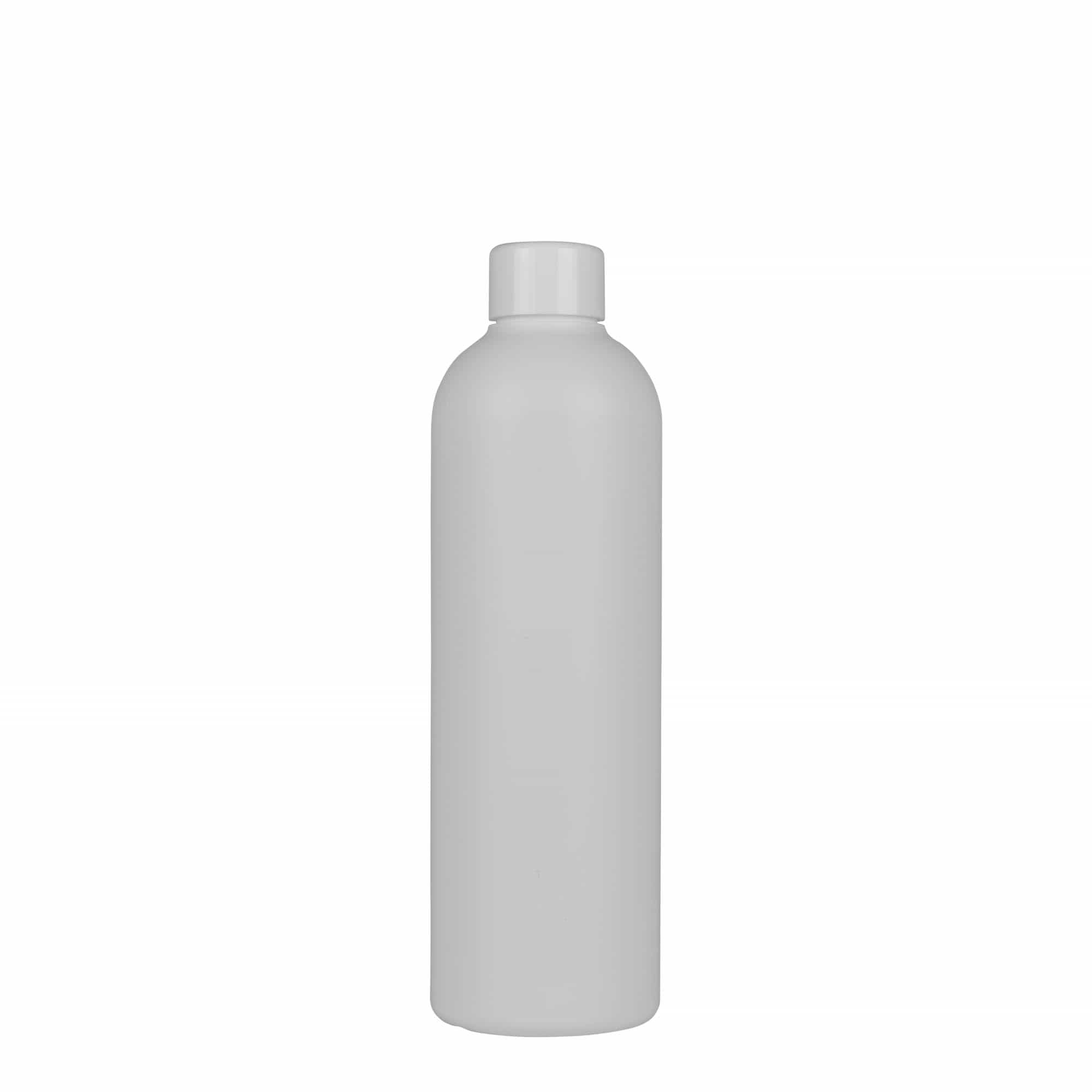 Shishe plastike 300 ml 'Tuffy', HDPE, e bardhë, gozhdë: 24/410