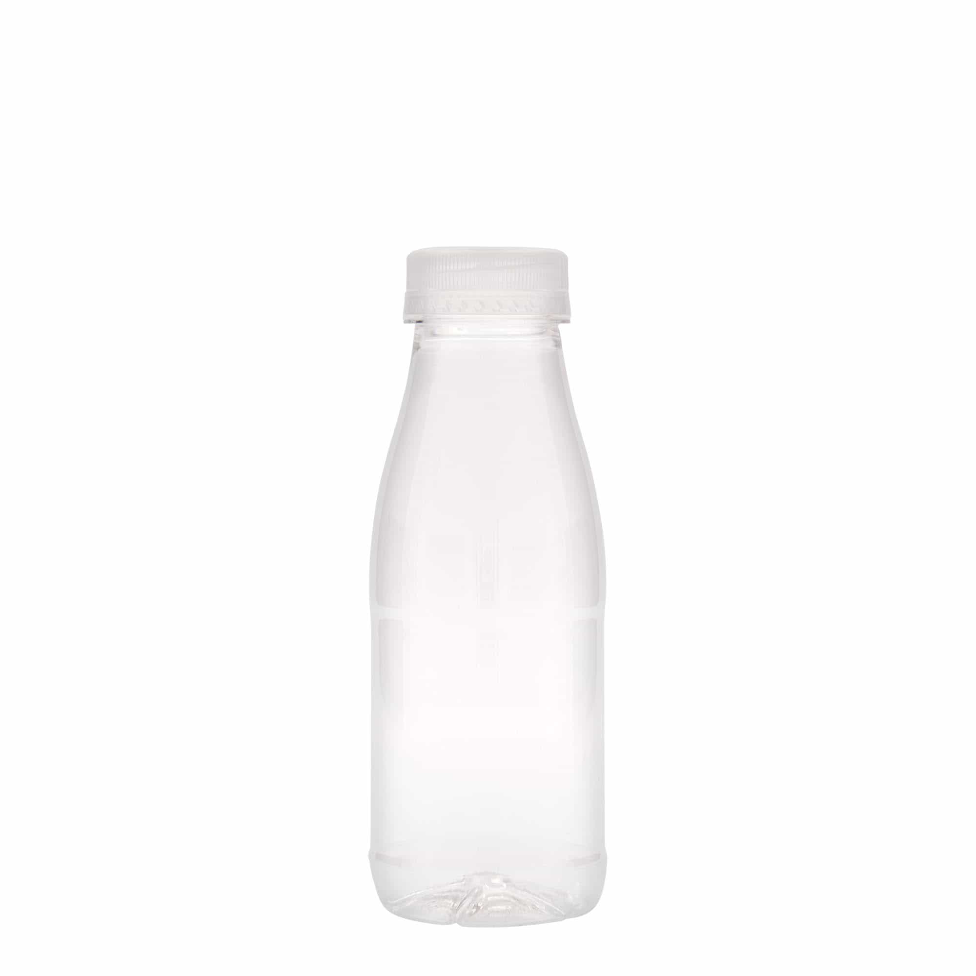 330 ml shishe PET 'Qumësht dhe Lëng', plastikë, hapje: 38 mm
