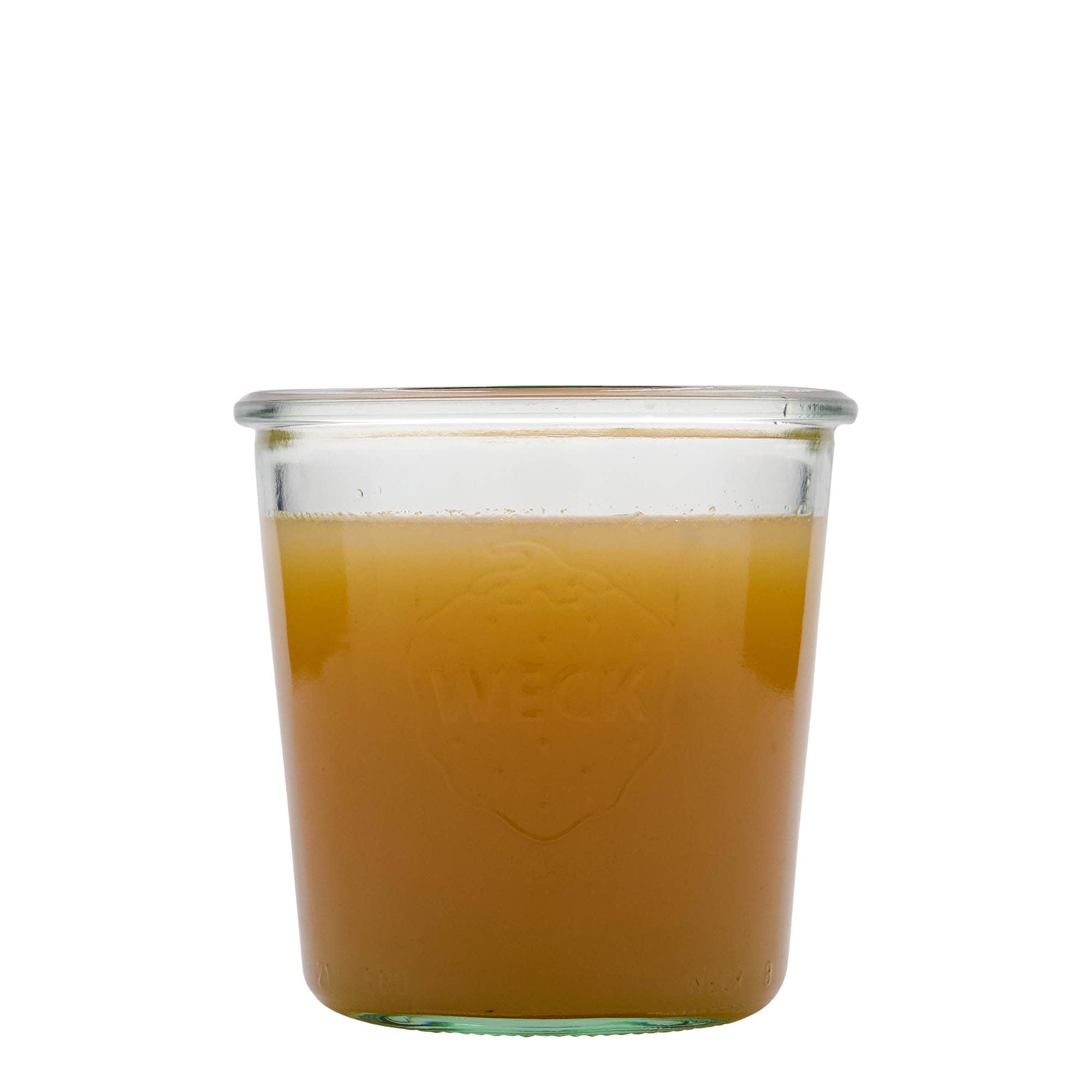 580 ml WECK-vazo me qepje të sheshtë, gojë: buzë e rrumbullakët