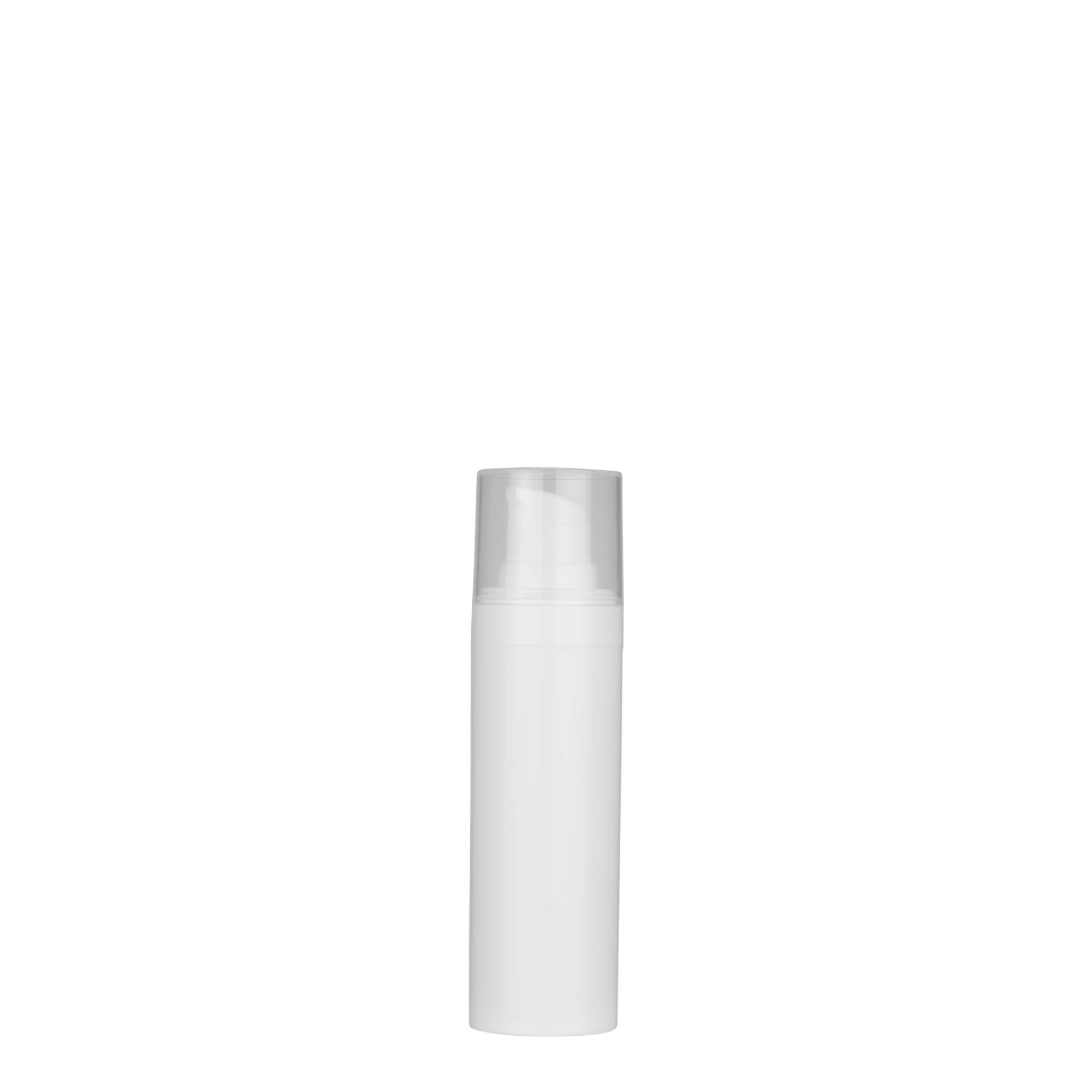 30 ml Dispenser Airless 'Micro', plastik PP, i bardhë 30 ml Dispenser Airless 'Micro', plastik PP, i bardhë