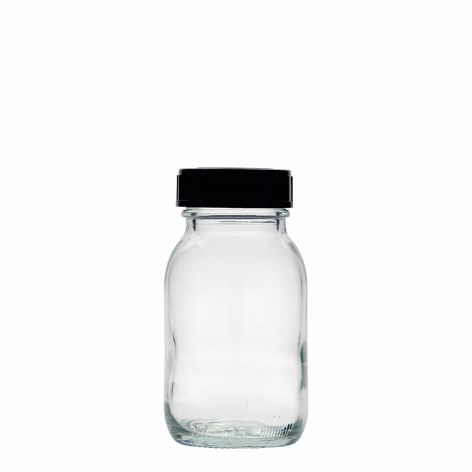 125 ml gotë me qafë të gjerë, hapje: DIN 40