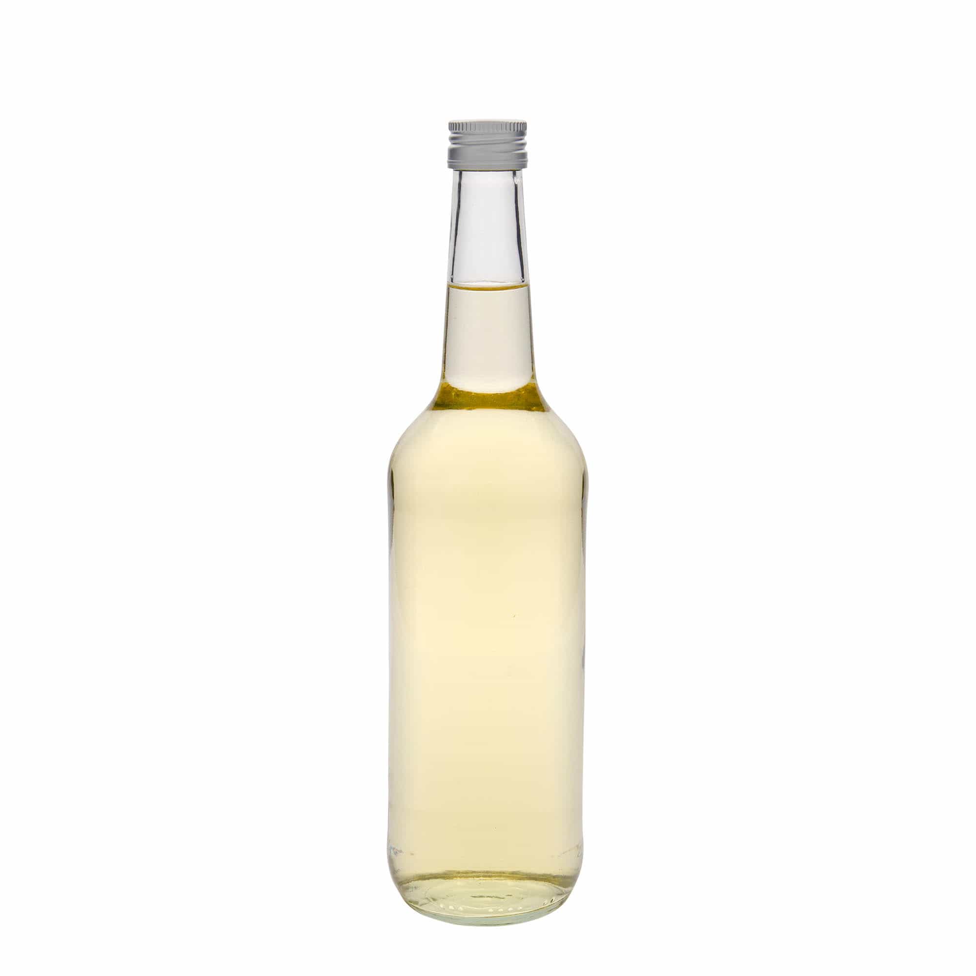 Shishe qelqi 700 ml me qafë të drejtë, gojë: PP 28