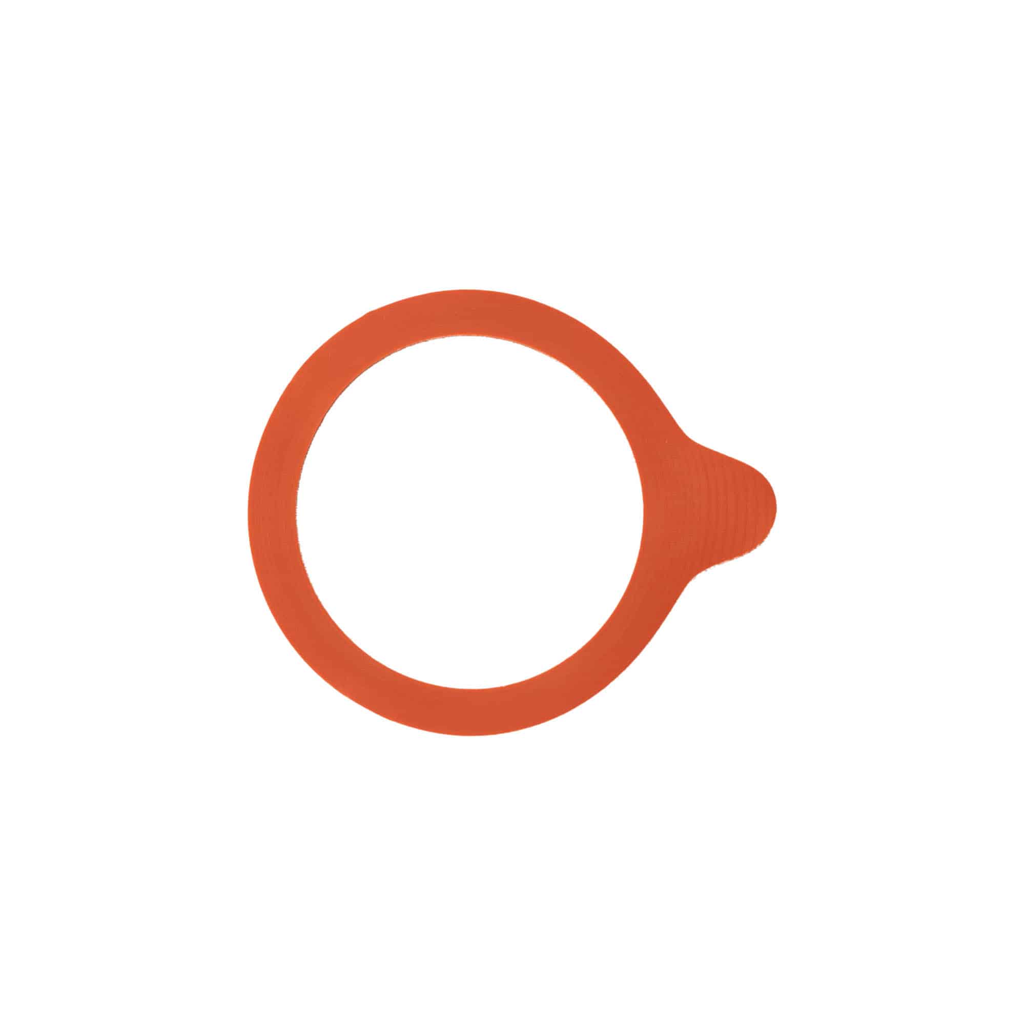 Unazë për konservim WECK RR60 #, e kuqe, Hapur: Skaj i rrumbullakët