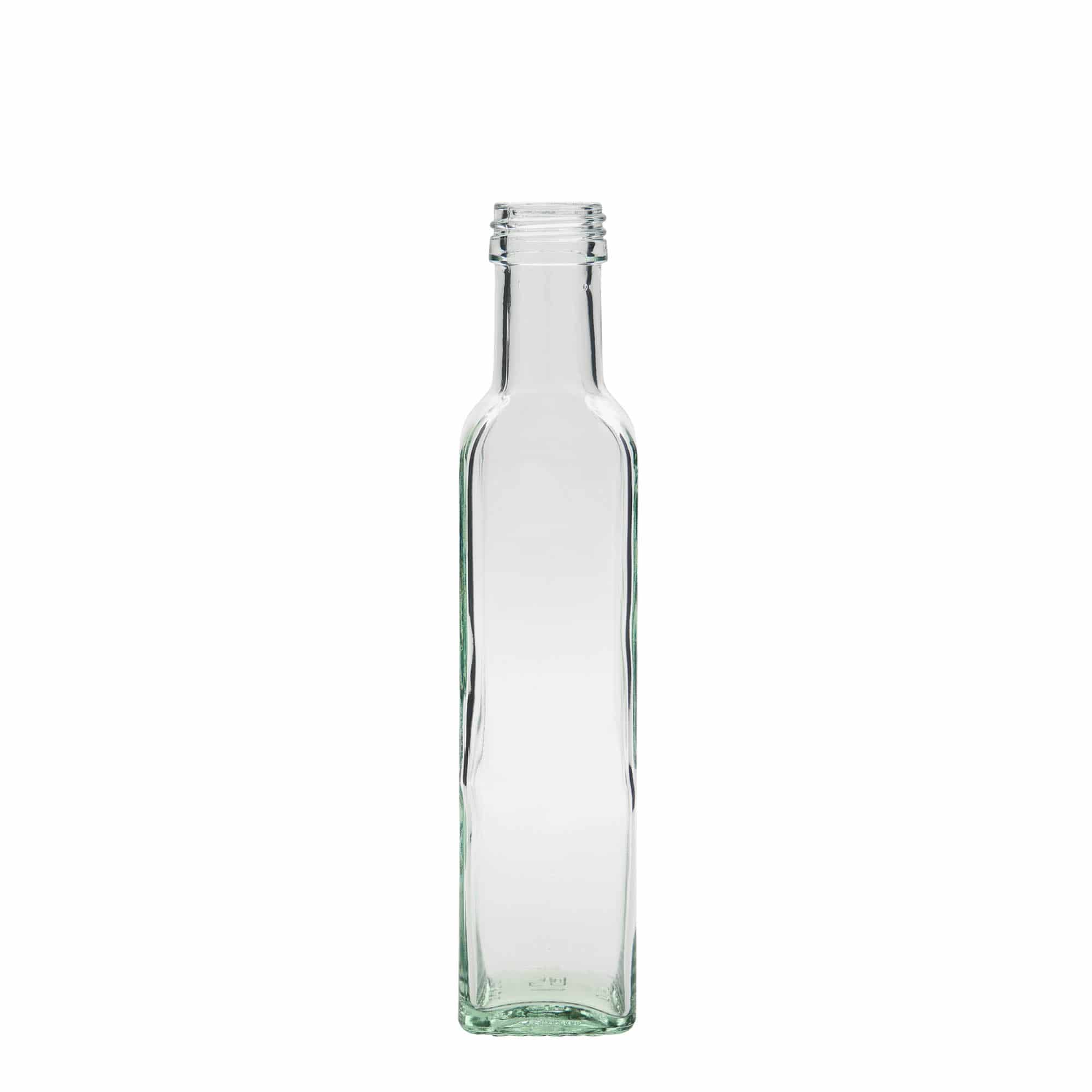 250 ml shishe qelqi 'Marasca', katrore, gojë: PP 31,5