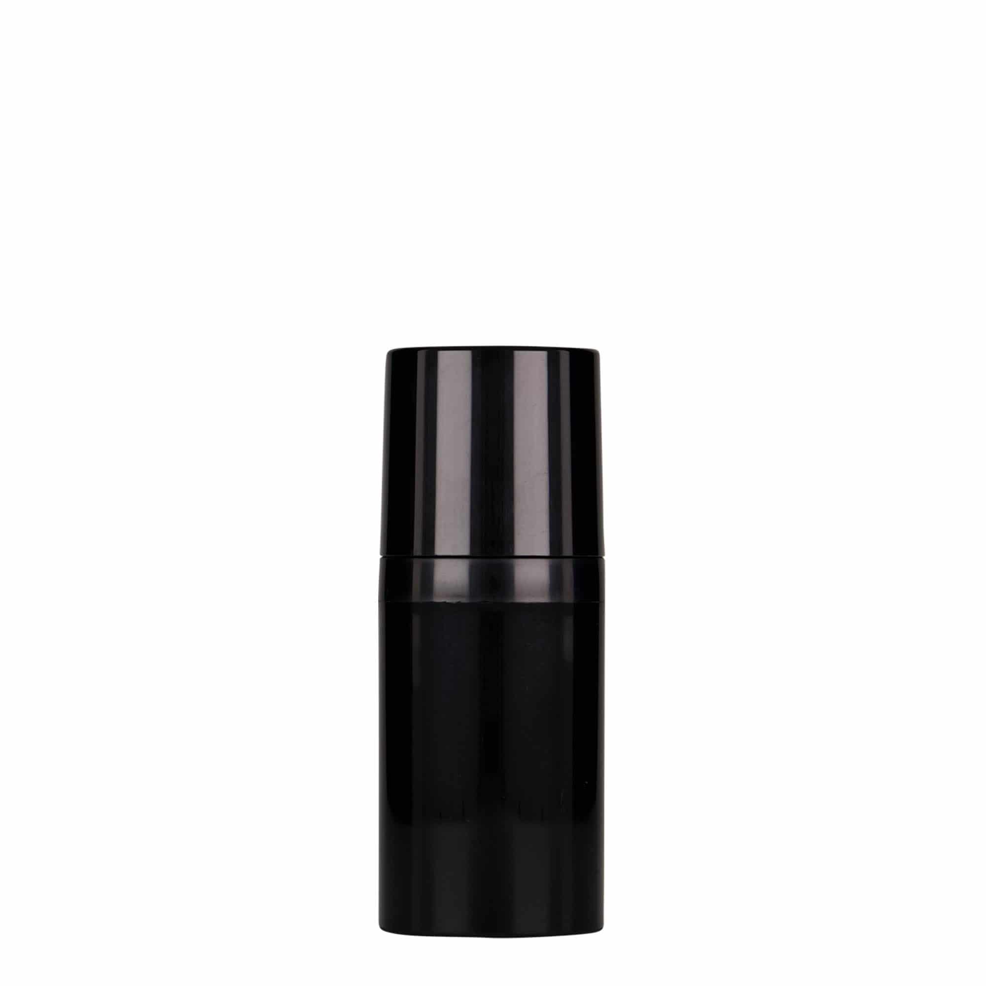 30 ml Dispenser Airless 'Mezzo', plastikë PP, e zezë