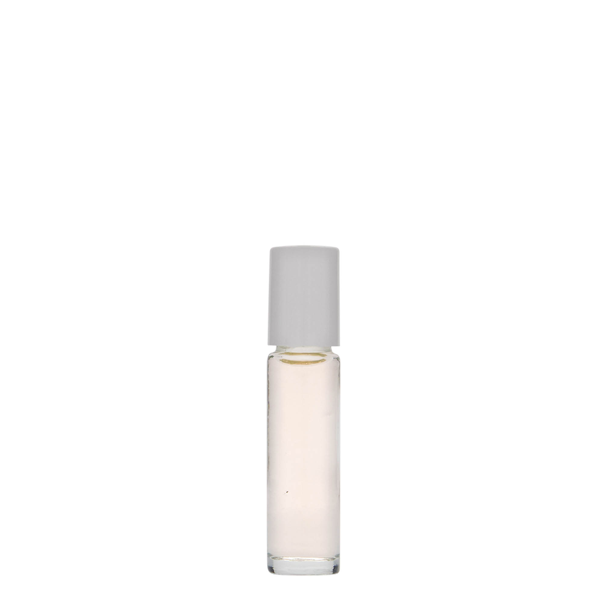 Shishe rrotulluese 10 ml, qelq, gojë: kapak me vida Shishe rrotulluese 10 ml, qelq, gojë: kapak me vida