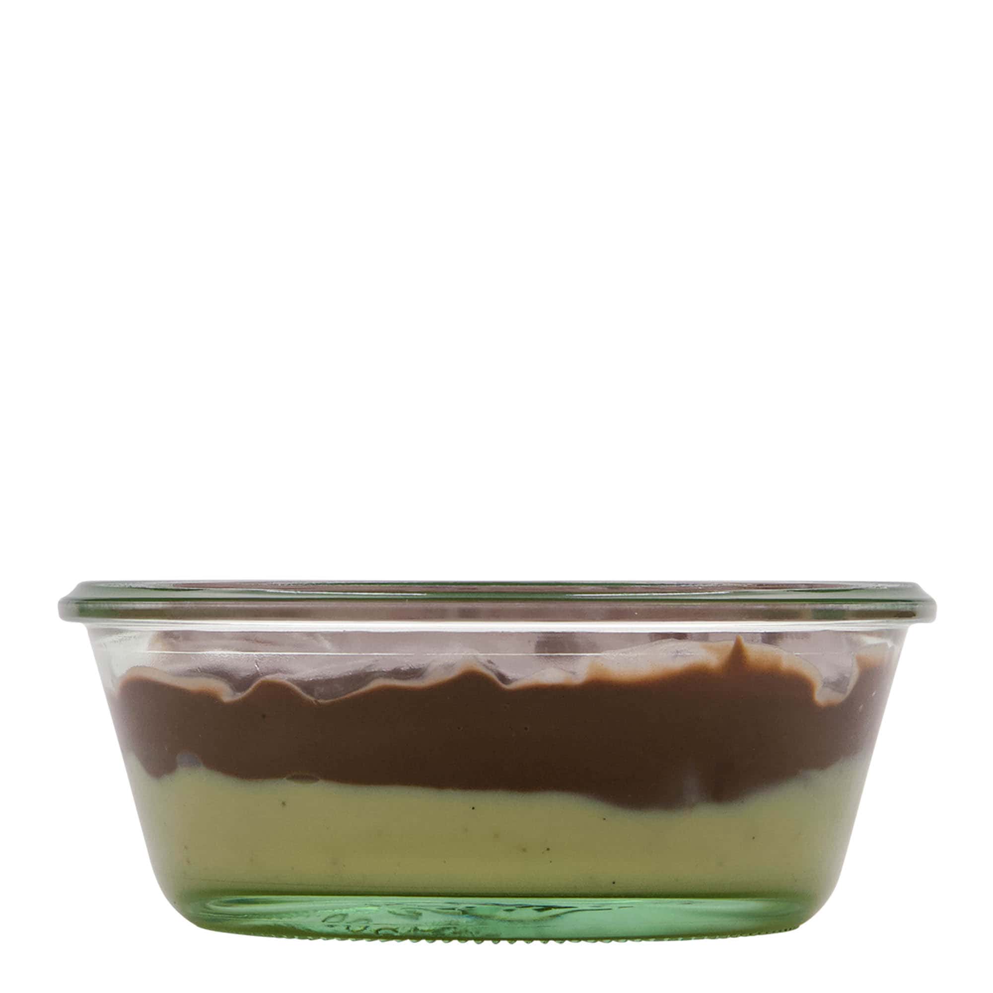 300 ml WECK enë gourmet, Hapur: Skaj i rrumbullakët