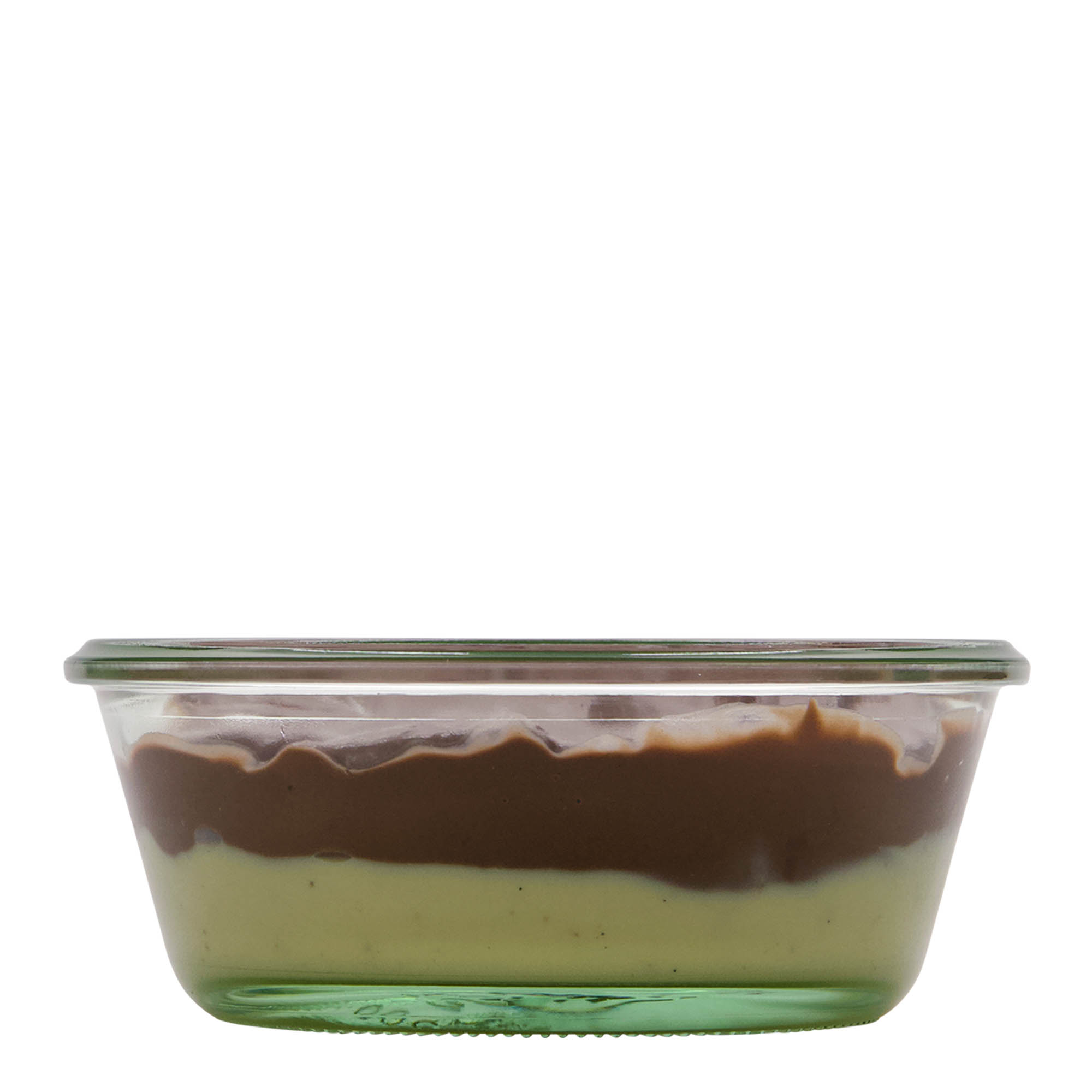 300 ml WECK enë gourmet, Hapur: Skaj i rrumbullakët