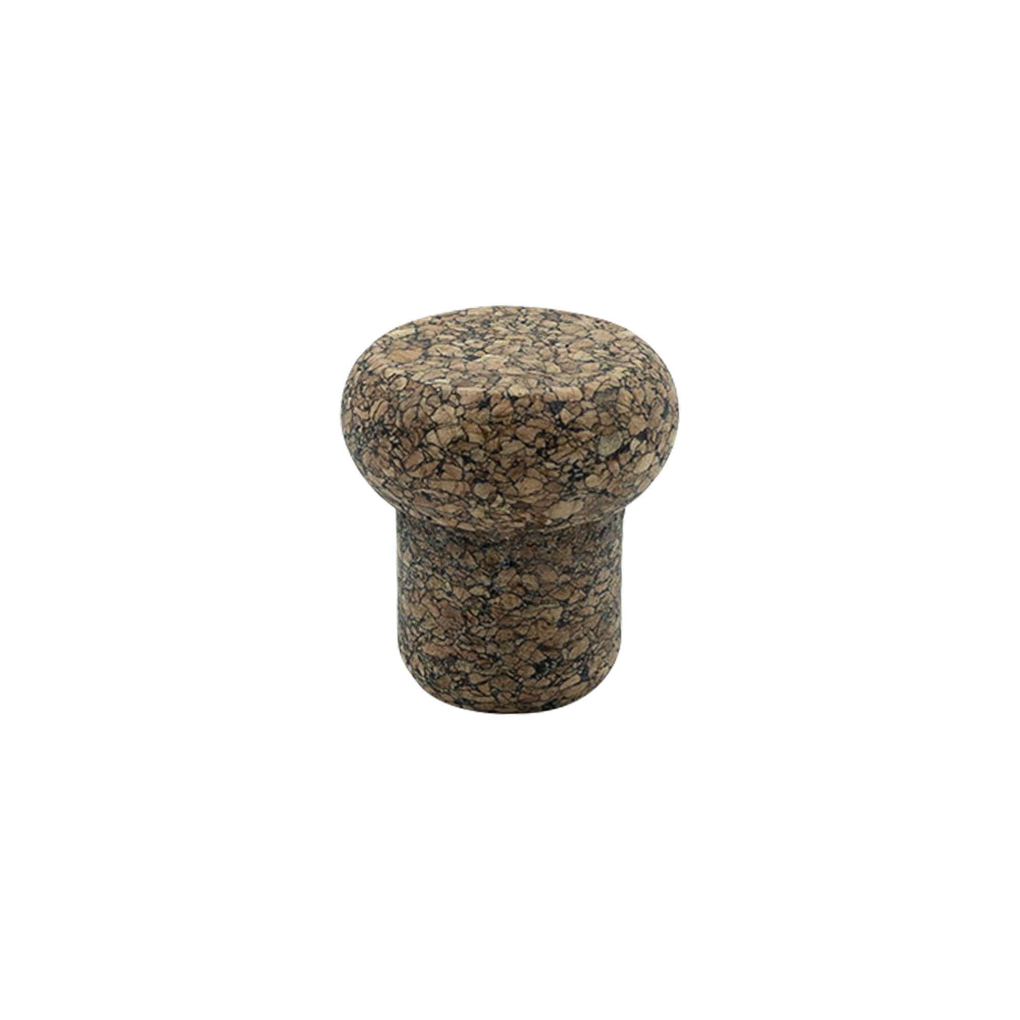 Kapak me dorezë 'Barrel' 22,5 mm, Corkcoal, për gojëzën: Kork Kapak me dorezë 'Barrel' 22,5 mm, Corkcoal, për gojëzën: Kork