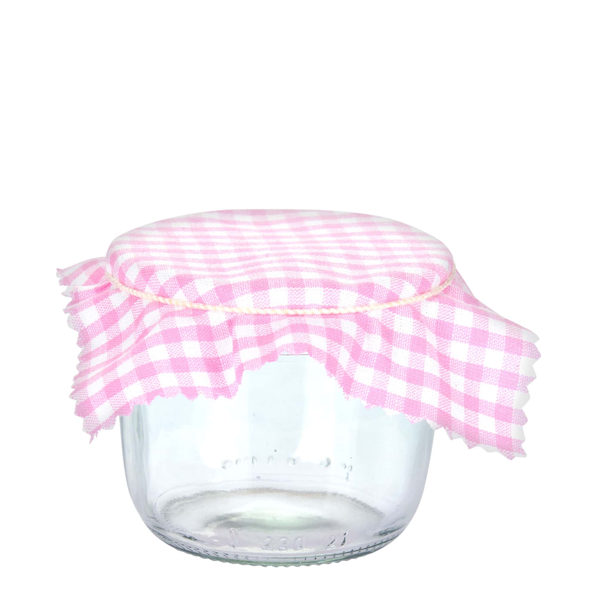 Pllakëza tekstili me karrige 12x12, katrore, tekstil, rozë, hapje: TO38-TO53