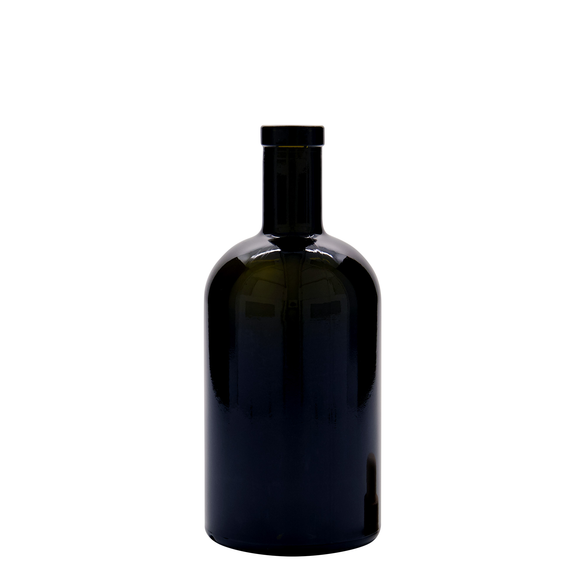Shishe qelqi 500 ml 'Farmacia', jeshile antike, gojë: kork