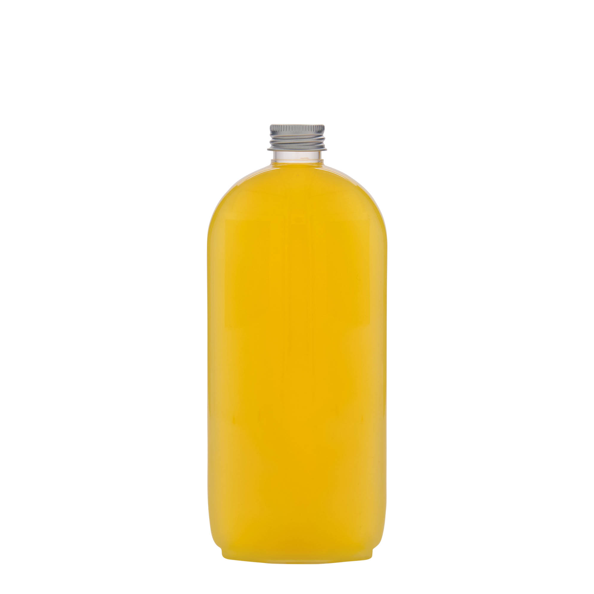 Shishe PET 500 ml 'Iris', ovale, plastike, gojë: 24/410 Shishe PET 500 ml 'Iris', ovale, plastike, gojë: 24/410