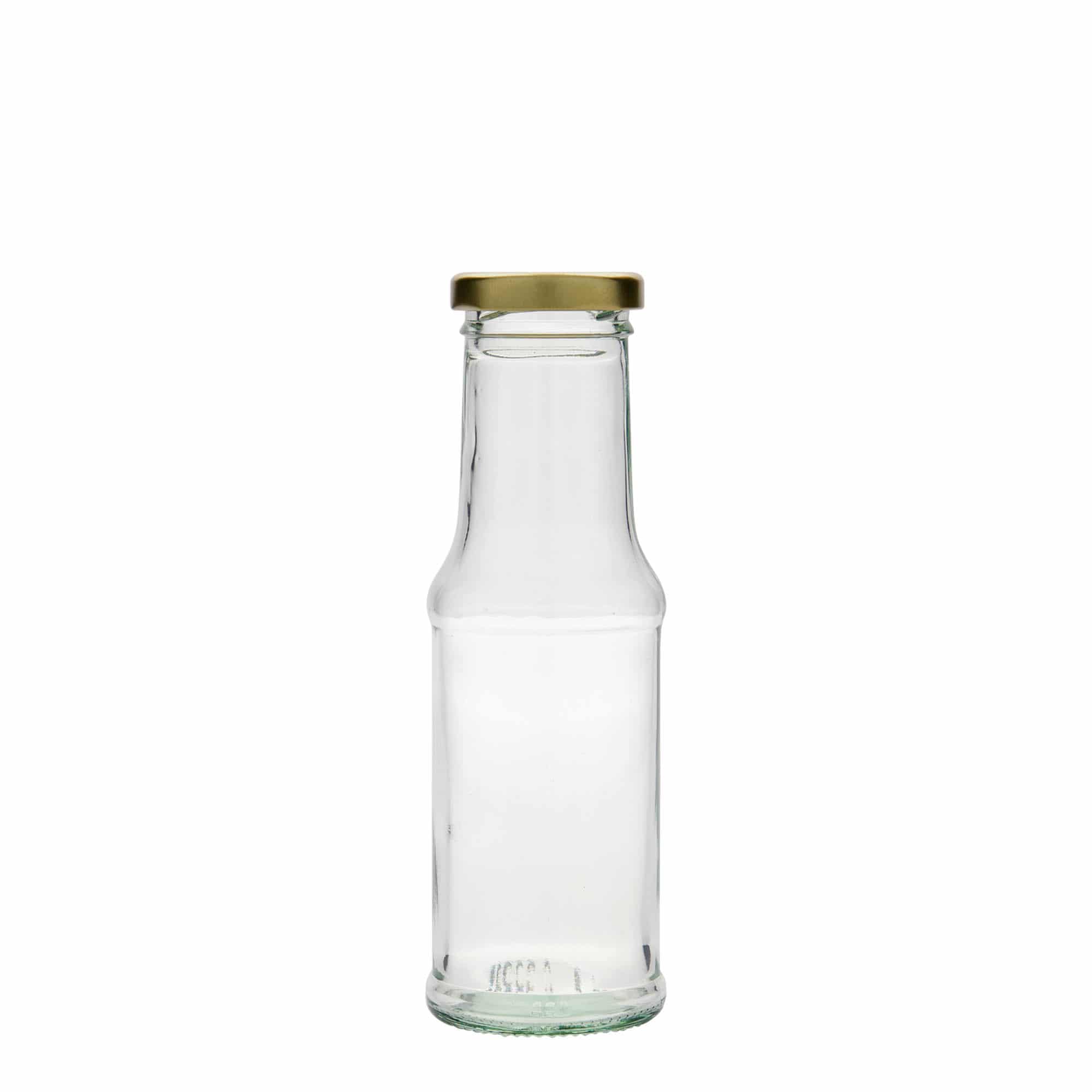 200 ml shishe salce, qelq, gojë: Twist-Off (TO 43)