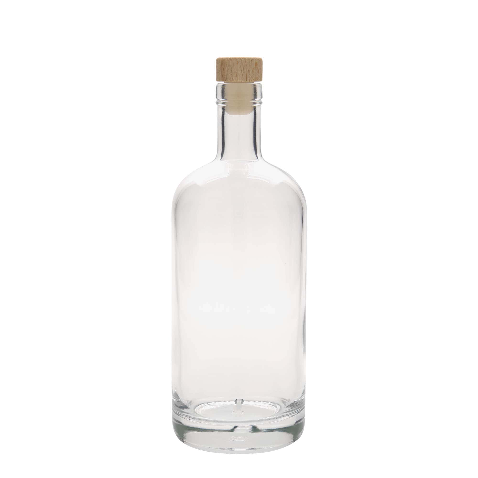 Shishe qelqi 700 ml 'Linea Uno', gojë: korek