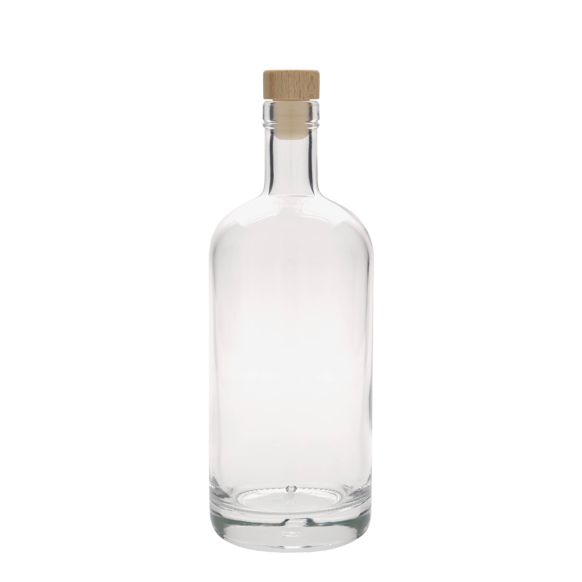 Shishe qelqi 700 ml 'Linea Uno', gojë: korek