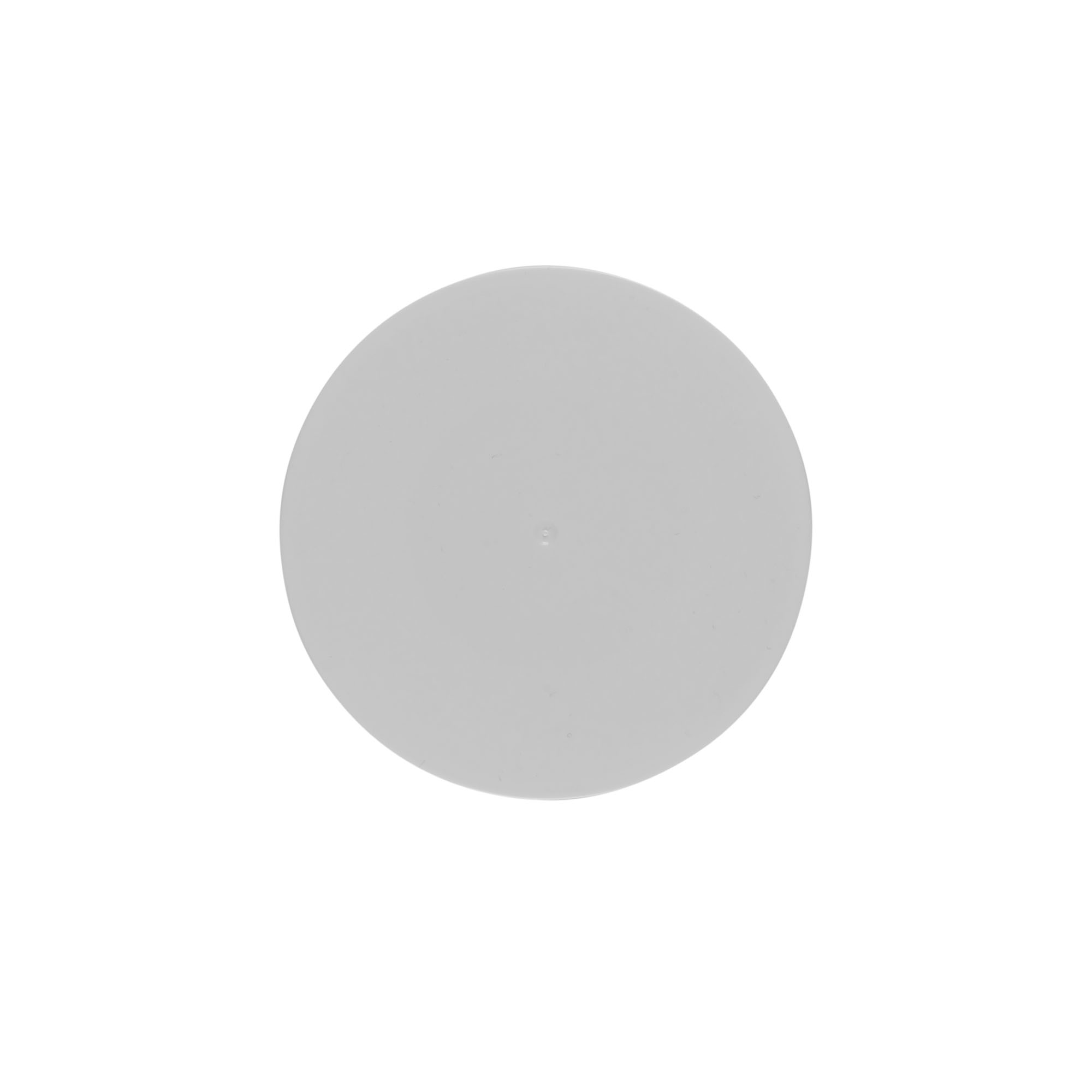 Fletë mbuluese për 200 ml 'Bianca', plastikë PP, e bardhë