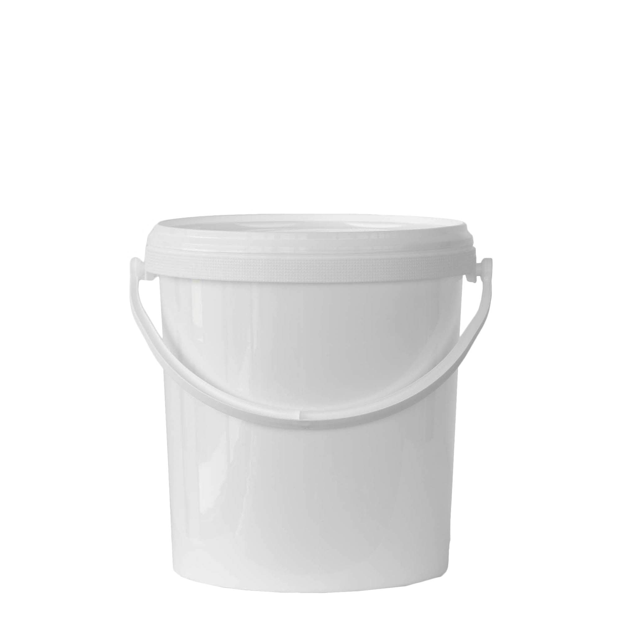 6 l kovë, plastikë PP, e bardhë
