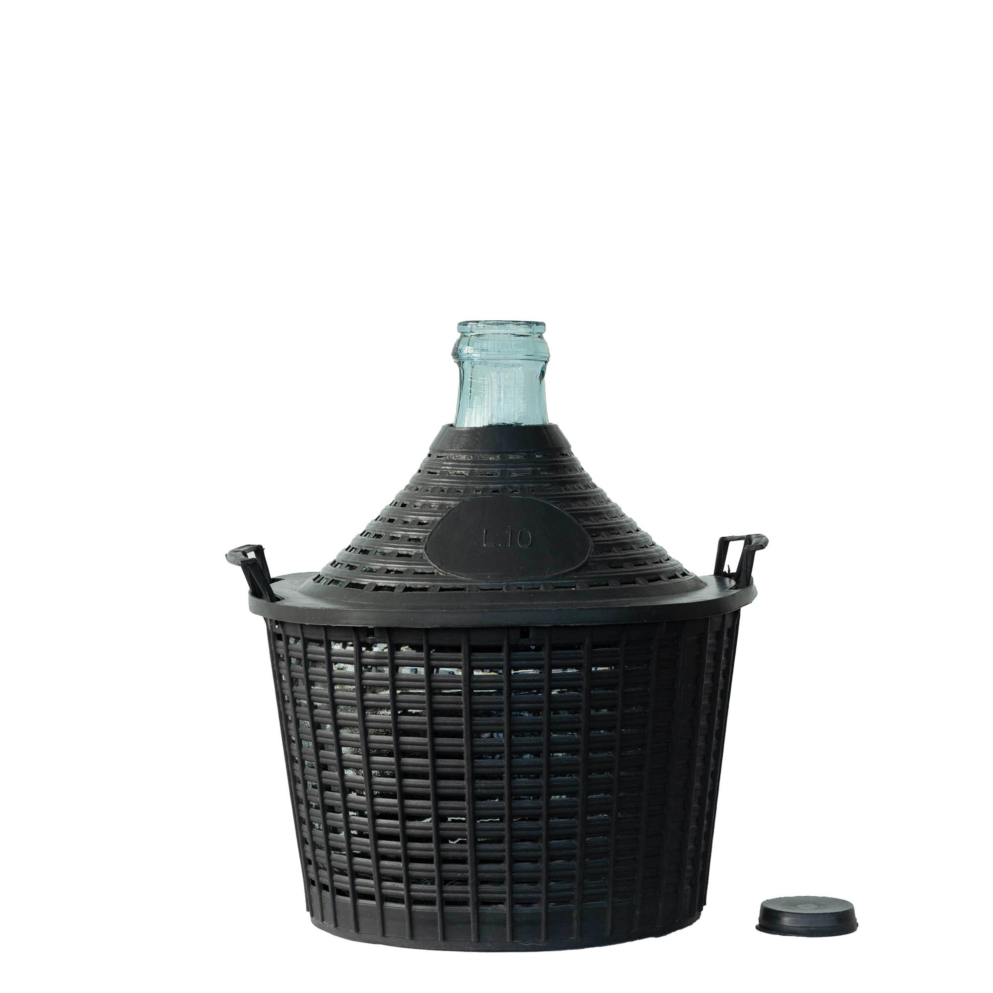 10 l shishe baloni me qafë të ngushtë, xham, gojë: kapak me mbështjellje 10 l shishe baloni me qafë të ngushtë, xham, gojë: kapak me mbështjellje