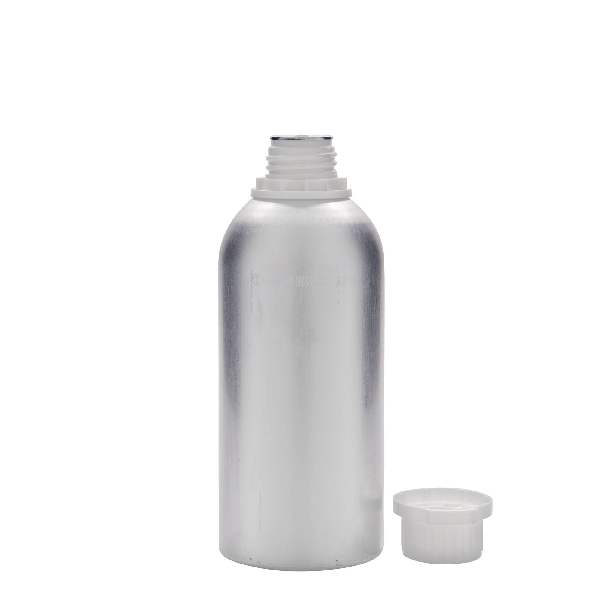 625 ml shishe alumini, metal, argjend, goja: DIN 32