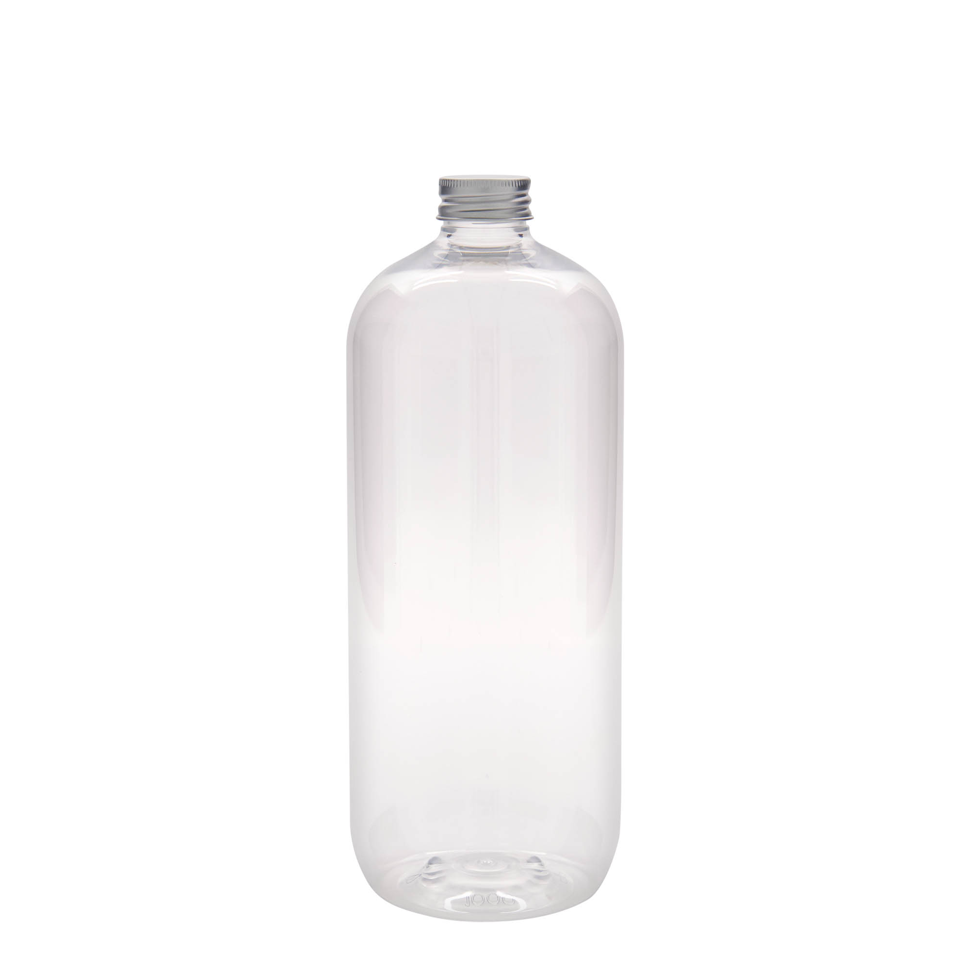 1.000 ml shishe PET 'Boston', plastikë, gojë: 28/410