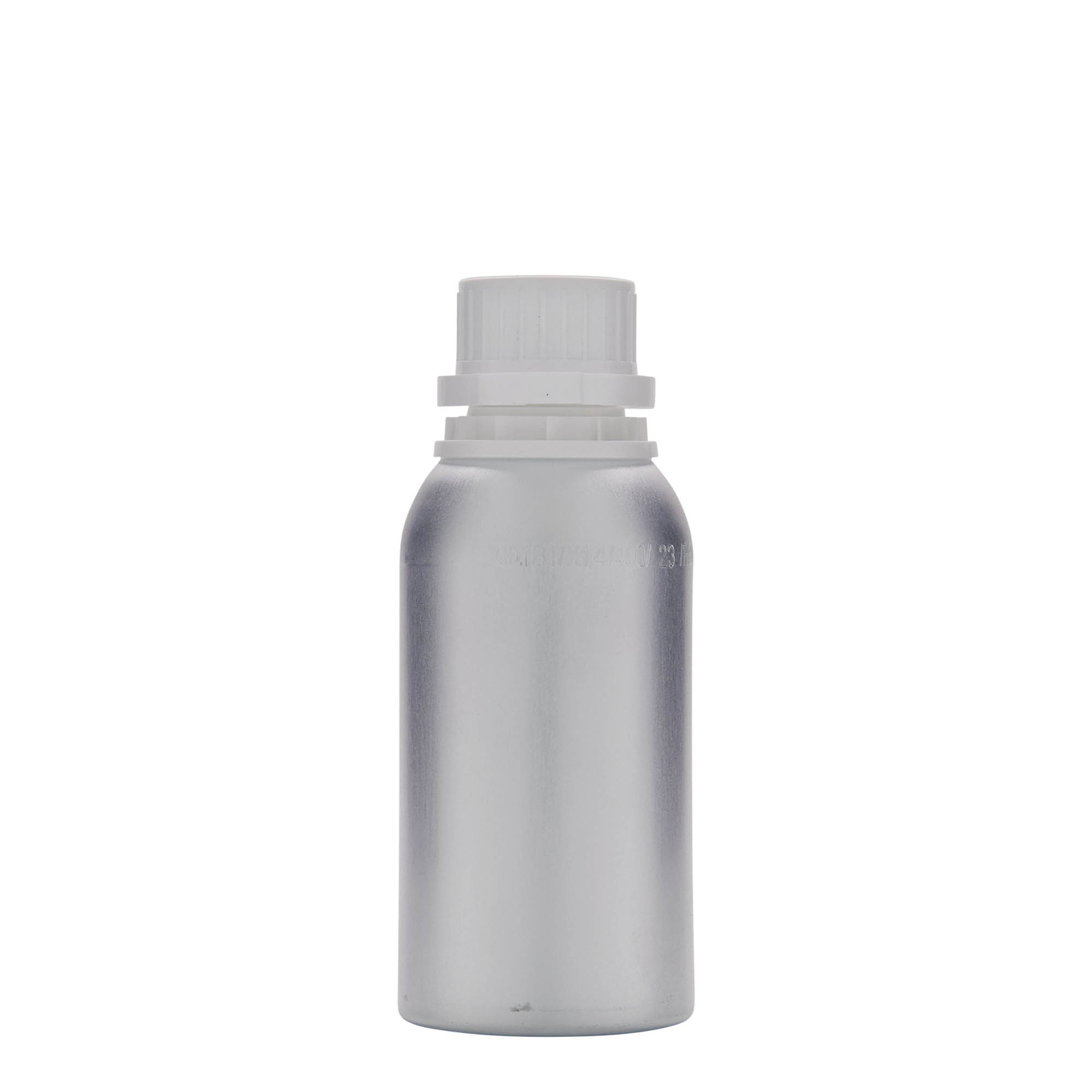 275 ml shishe alumini, metal, argjend, goja: DIN 32