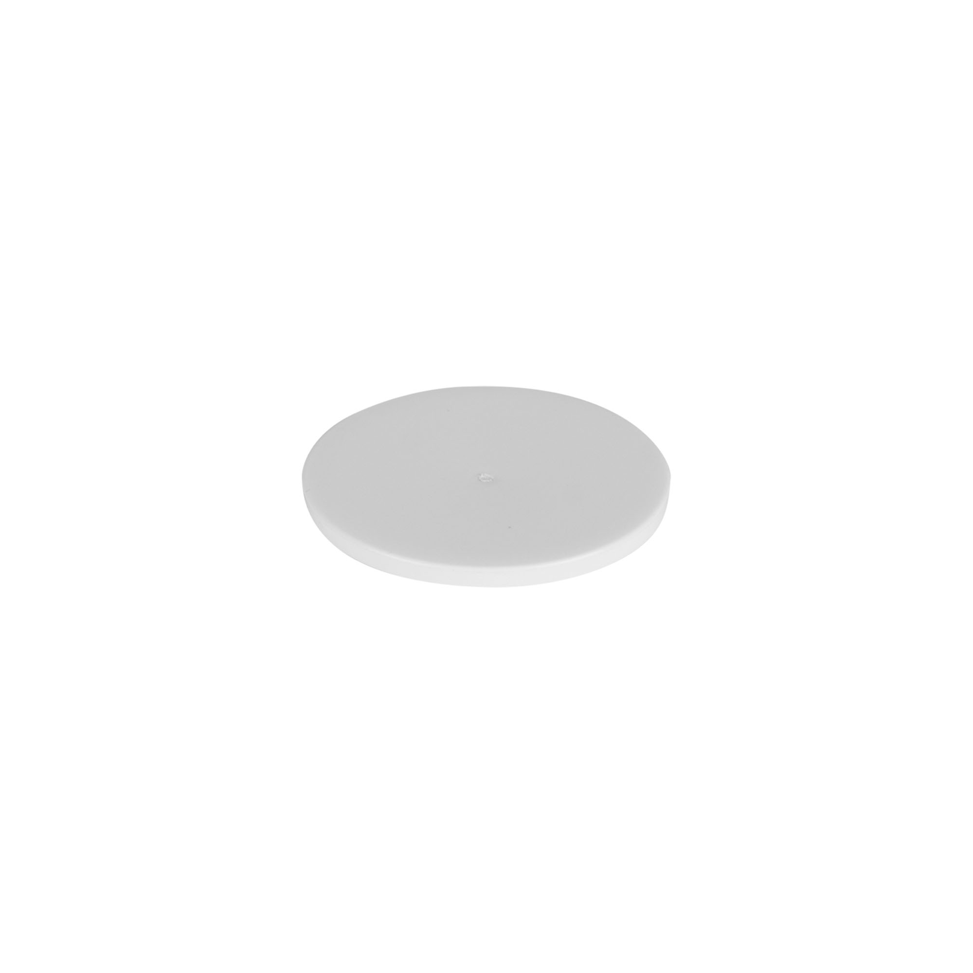 Fletë mbuluese për 15 ml 'Bianca', plastikë PP, e bardhë Fletë mbuluese për 15 ml 'Bianca', plastikë PP, e bardhë