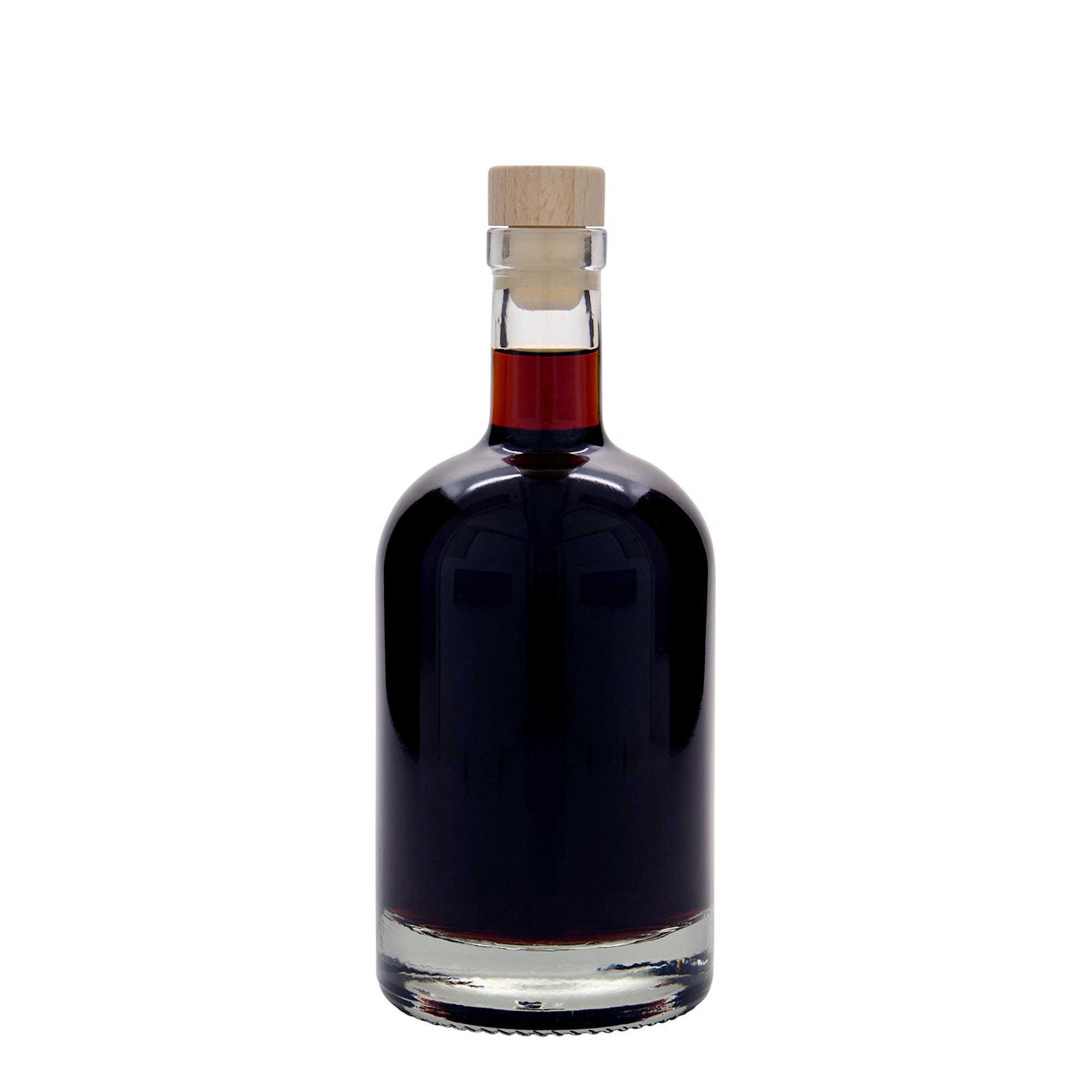 Shishe qelqi 500 ml 'First Class', gojë: Korek Shishe qelqi 500 ml 'First Class', gojë: Korek