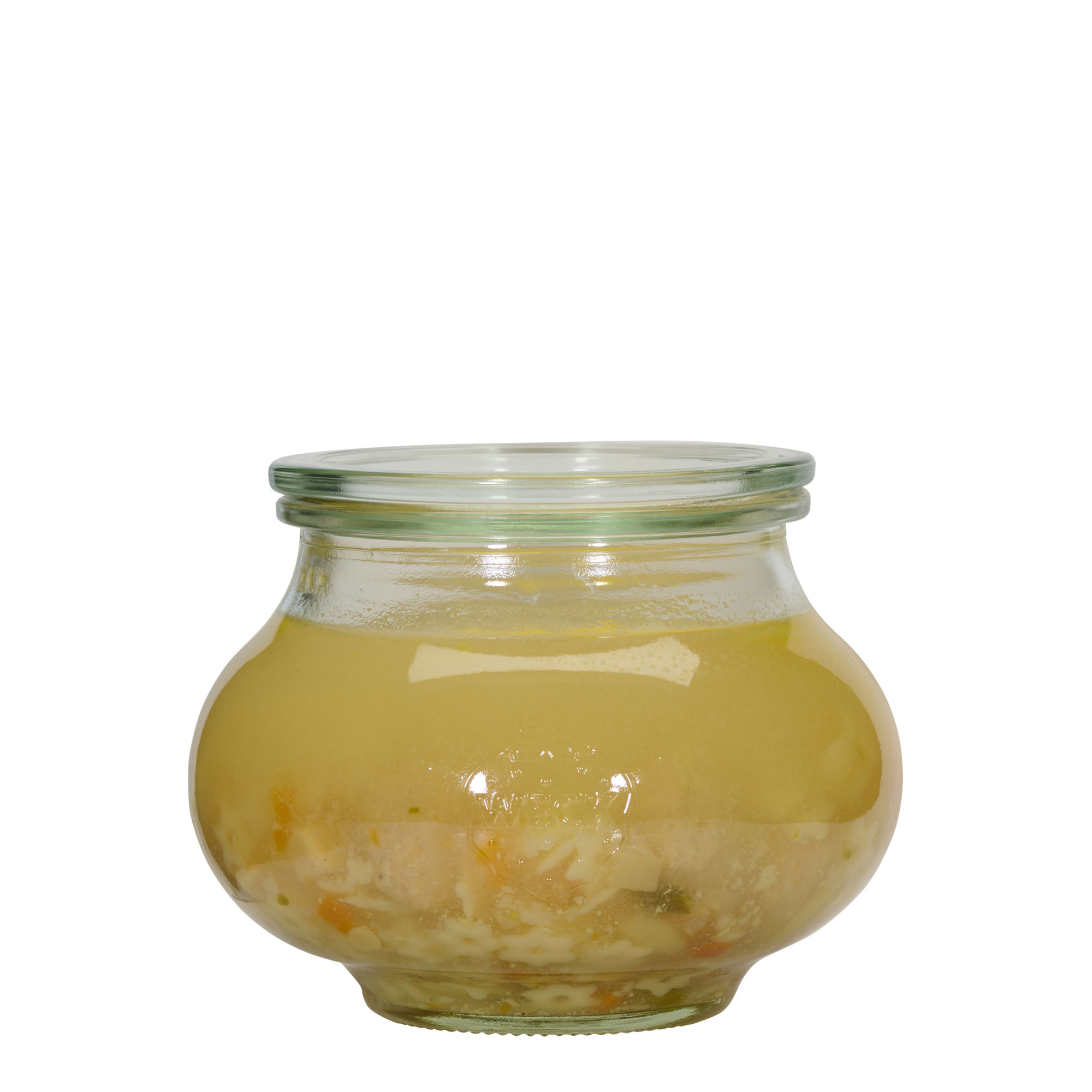 560 ml WECK-kërkim xhami, Hapur: Skaj i rrumbullakët 560 ml WECK-kërkim xhami, Hapur: Skaj i rrumbullakët