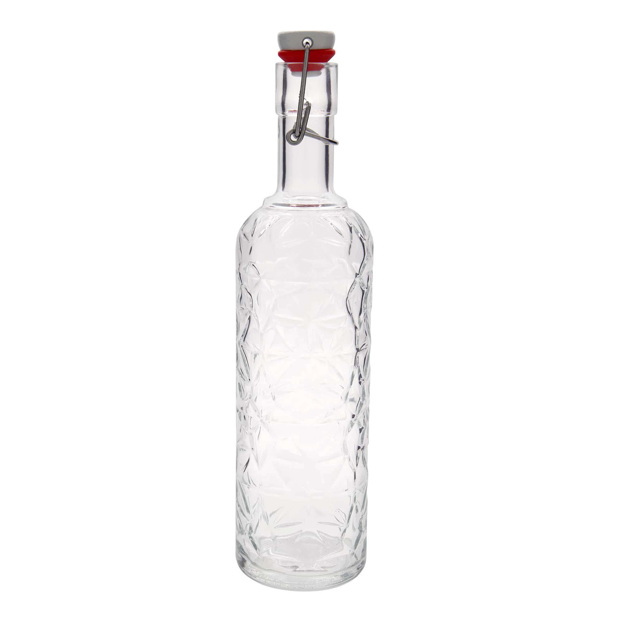 1.000 ml shishe qelqi 'Oriente', hapja: kapak me kyçje me shkop
