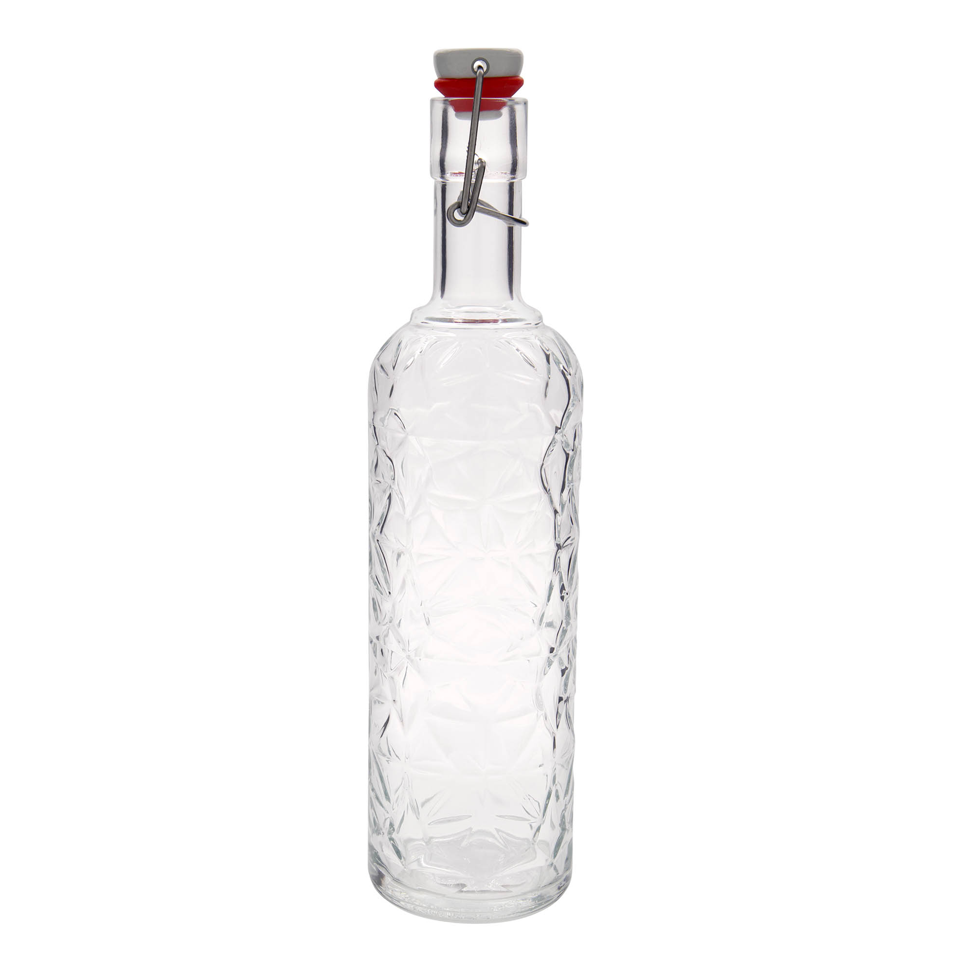 1.000 ml shishe qelqi 'Oriente', hapja: kapak me kyçje me shkop